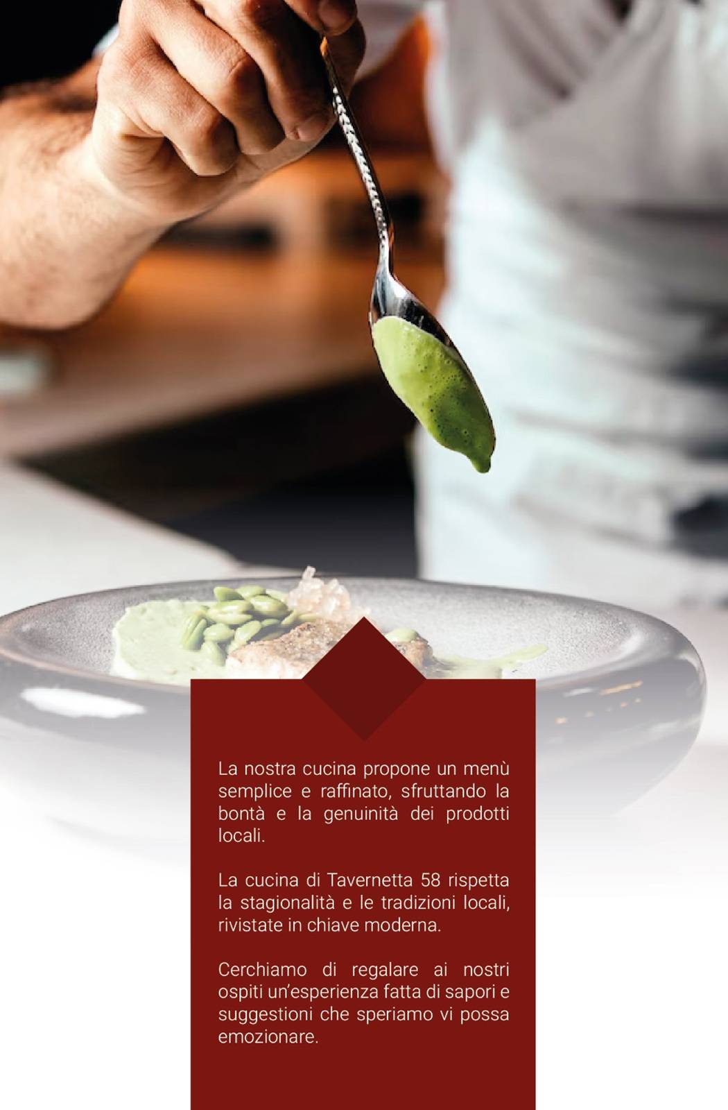 Menu di Tavernetta Cinquantotto 