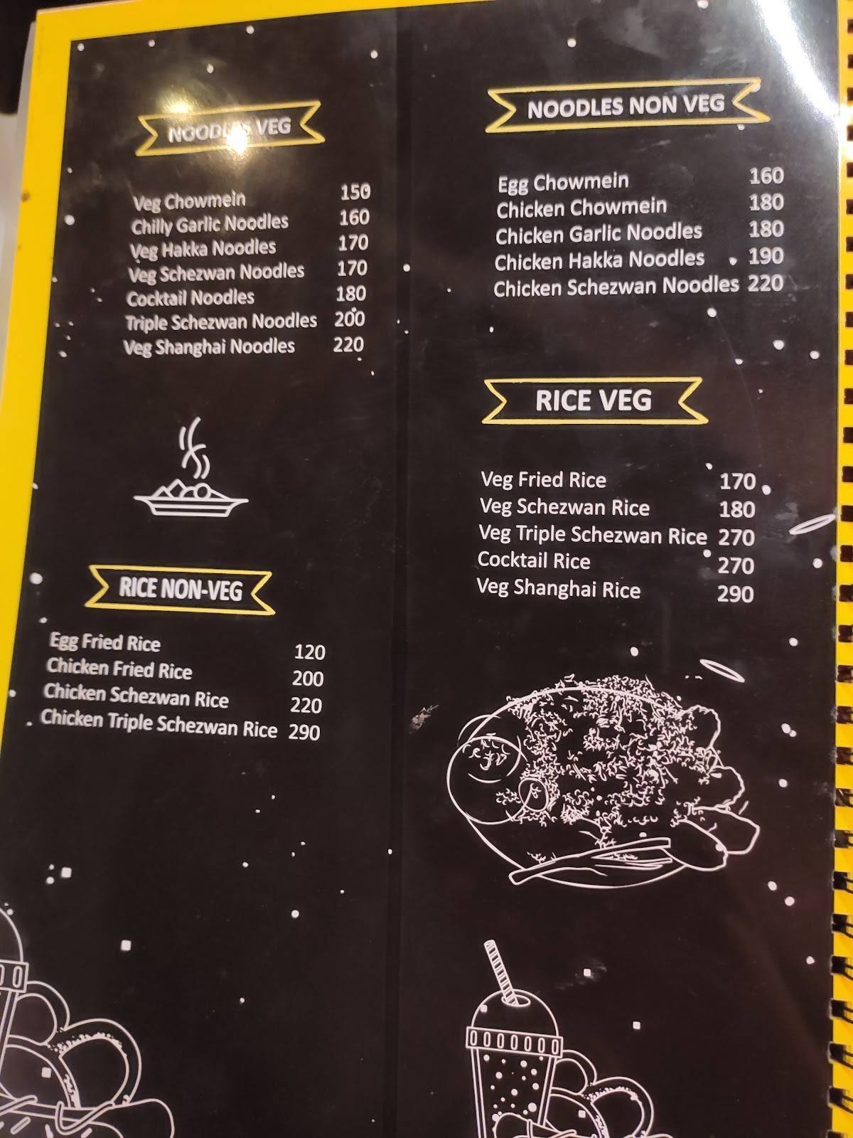 The Buzz Cafe menu