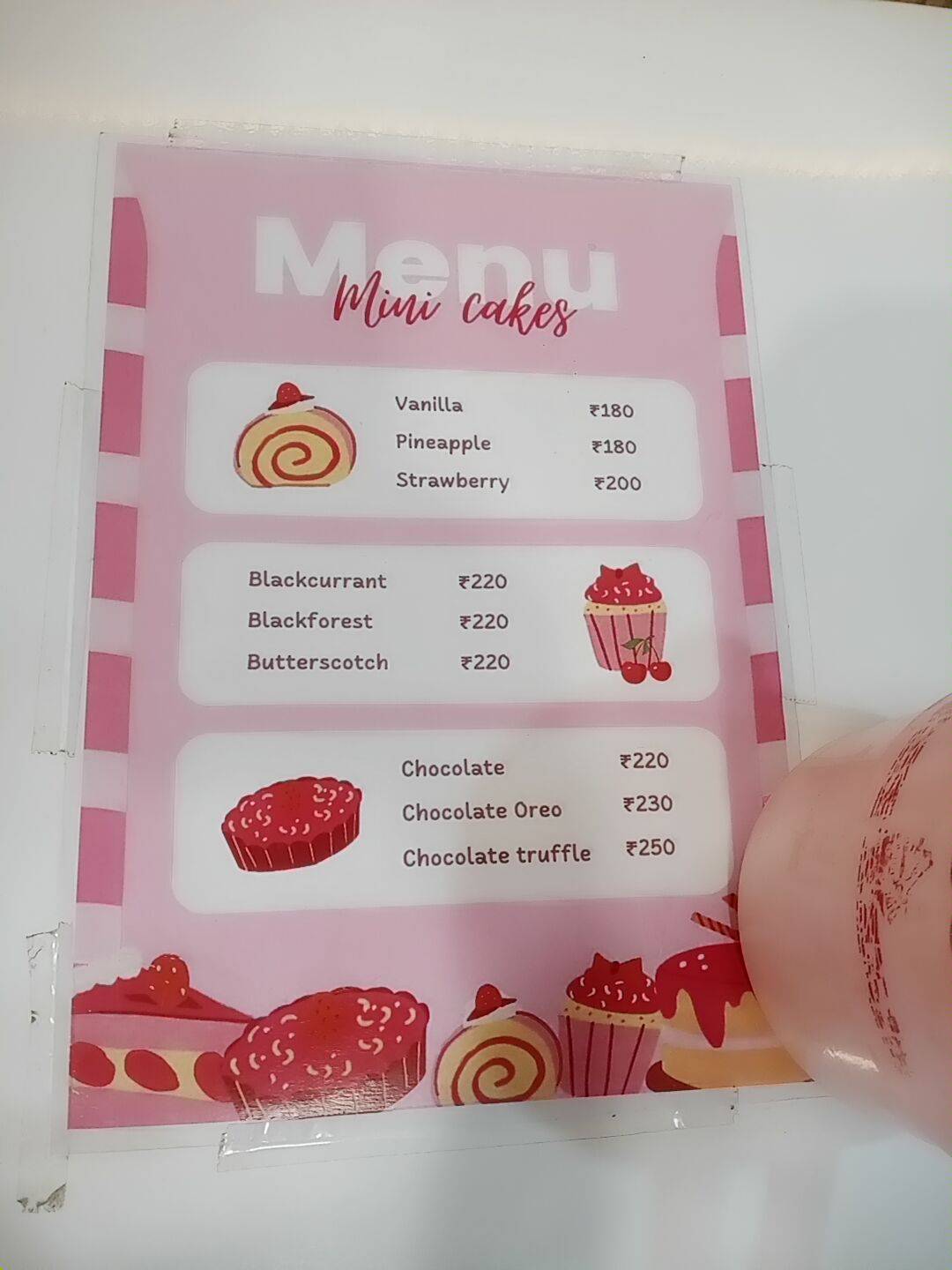 The Dream Pie (Outlet) menu