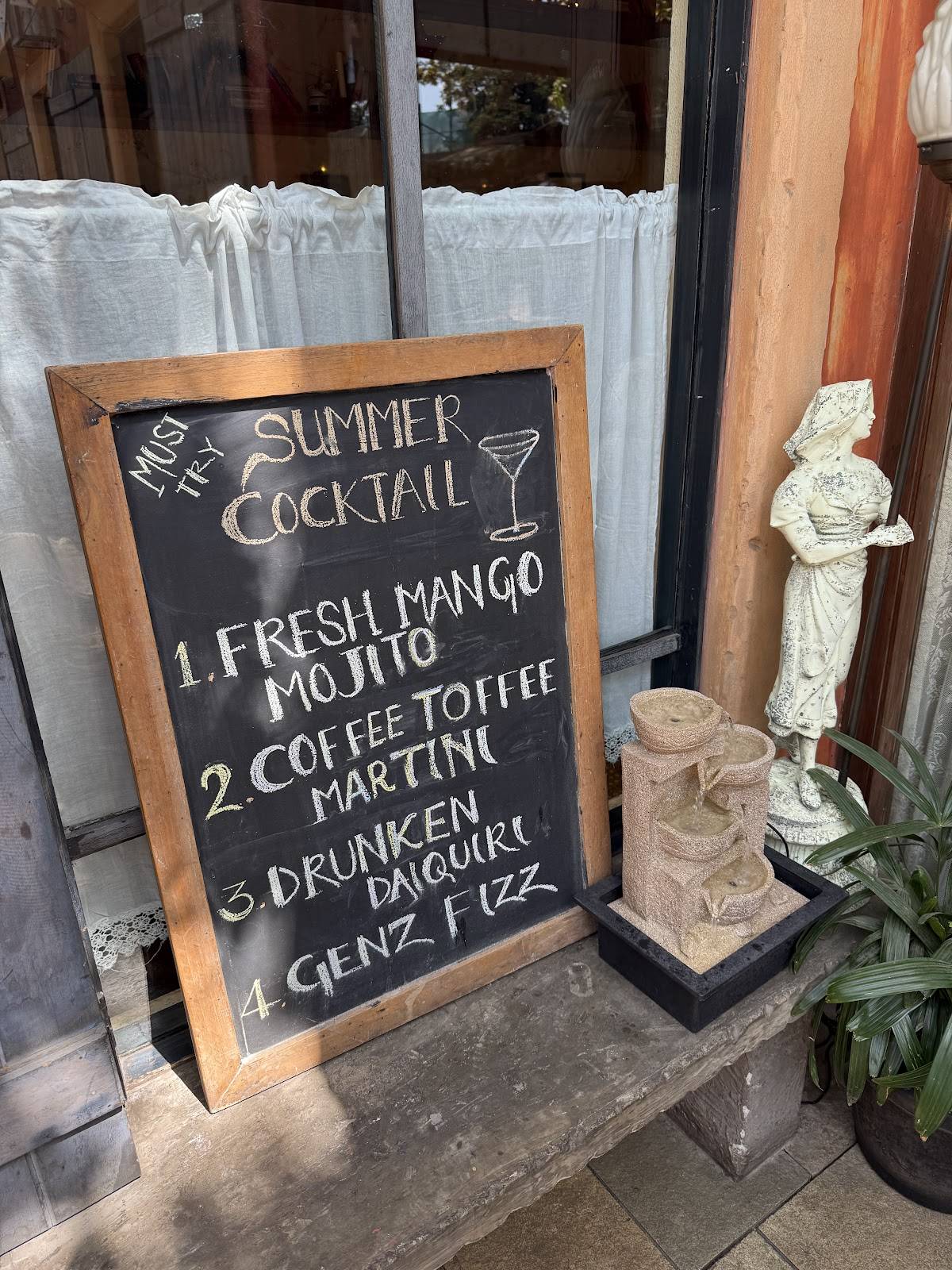 The Homemade Cafe Juhu menu