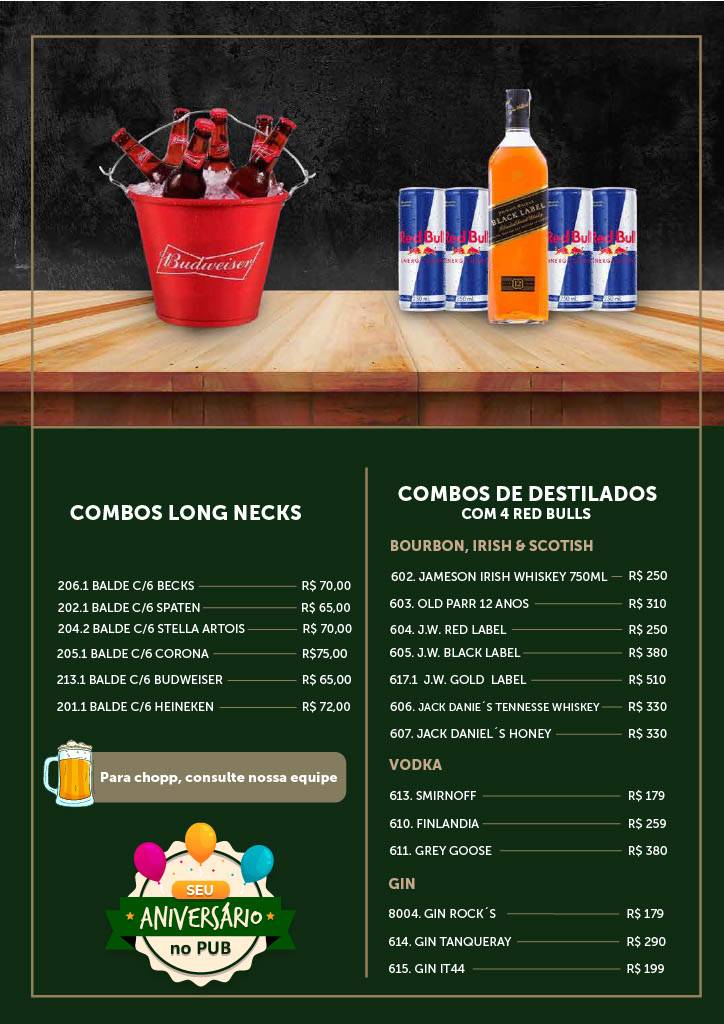 Empório Da Cerveja - Maringá cardápio
