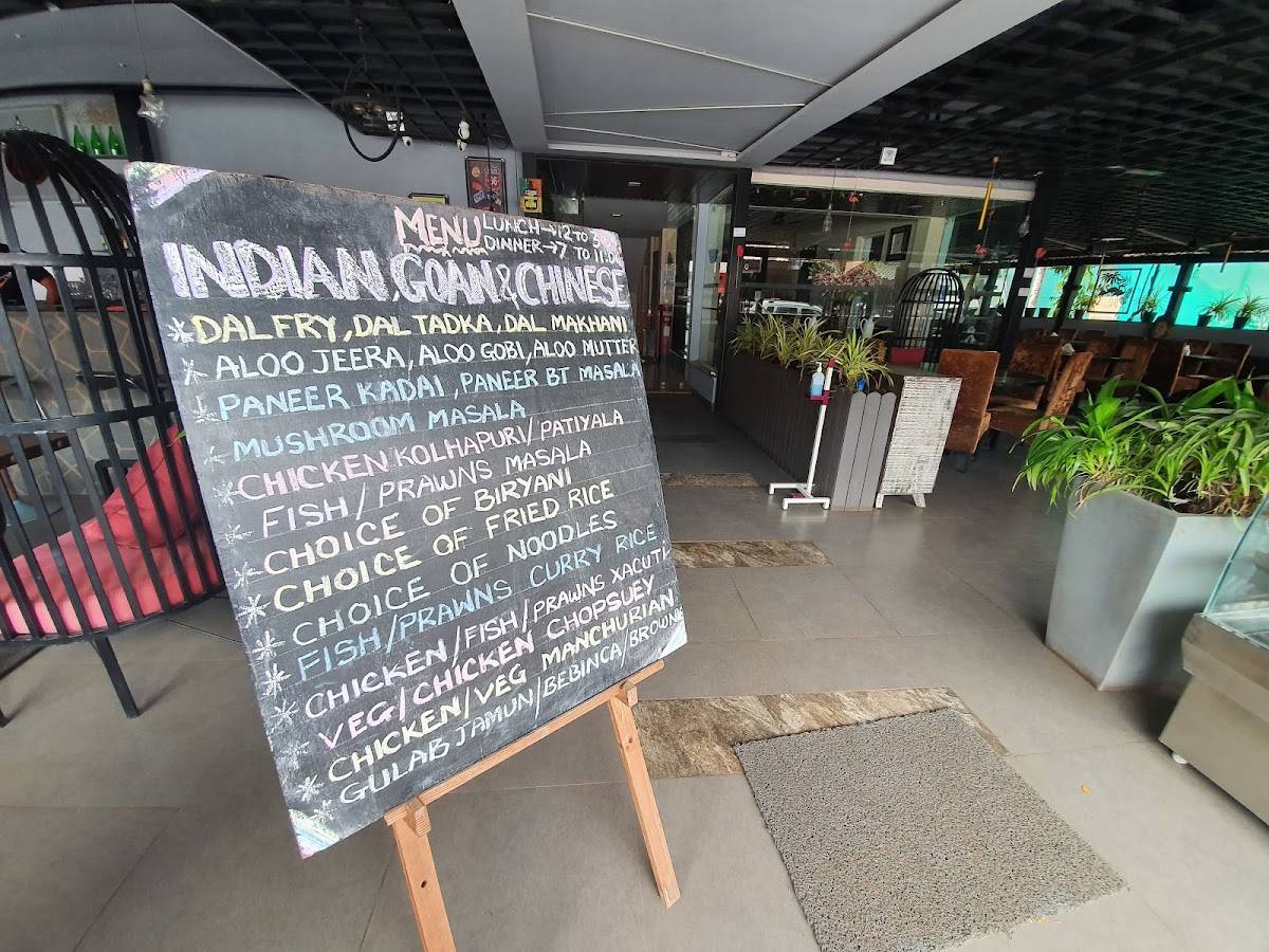 The Pink Flamingo menu