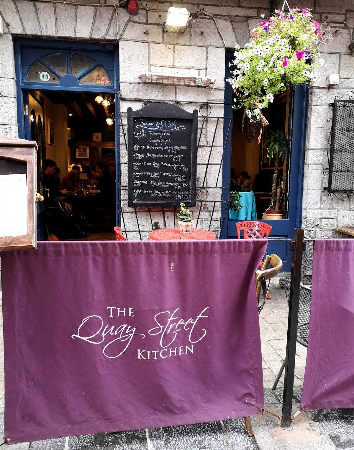 Menu at The Quay Street Kitchen restaurant, Galway