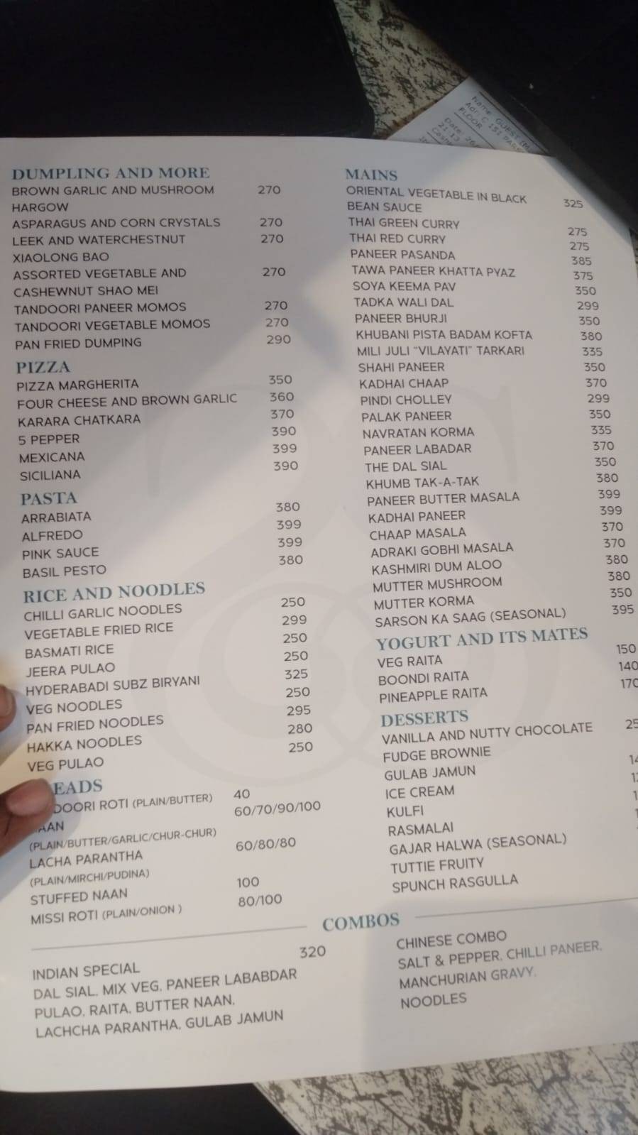 The Sial Kitchen - Family Restaurant menu