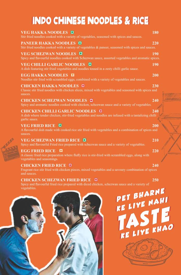 The Spice Affair - Gandhi Maidan menu