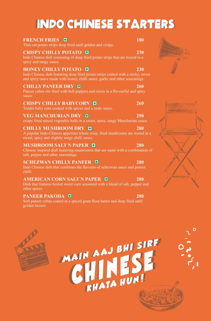 The Spice Affair - Gandhi Maidan menu