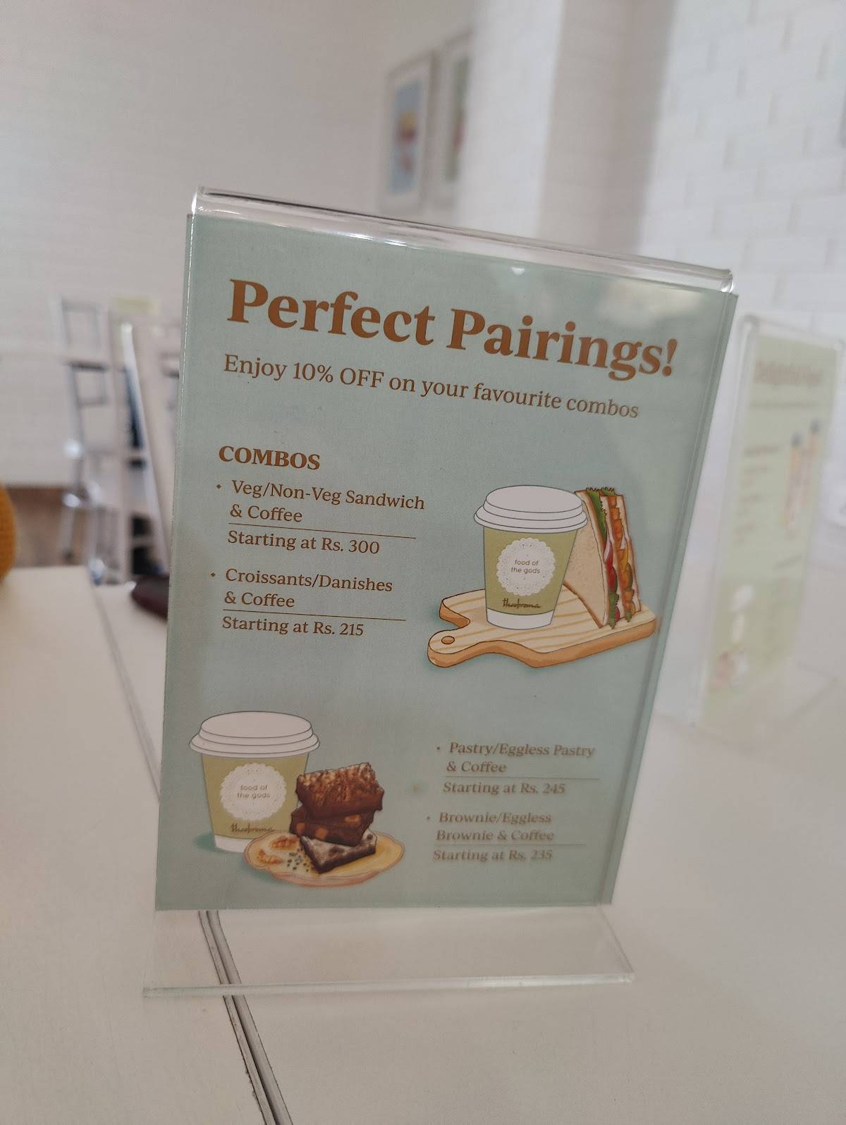 Theobroma Bakery and Cake Shop - Kipps Market, Ludhiana menu