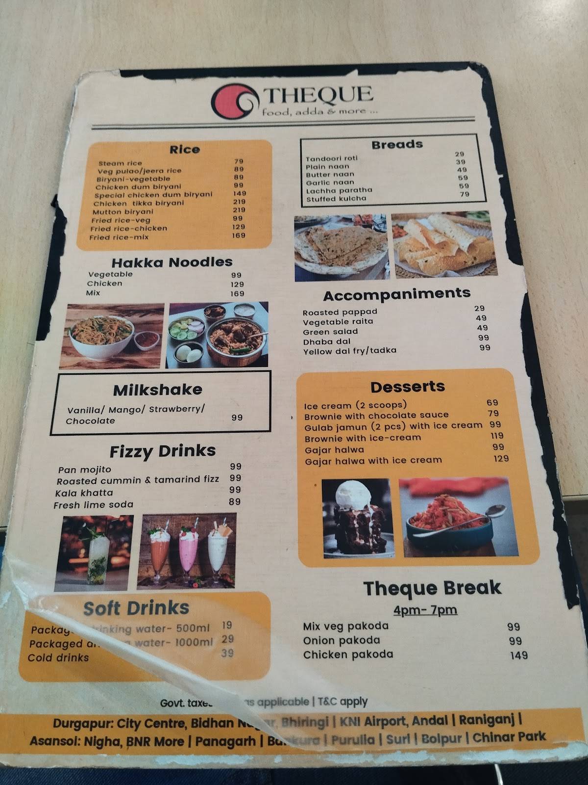 Theque menu