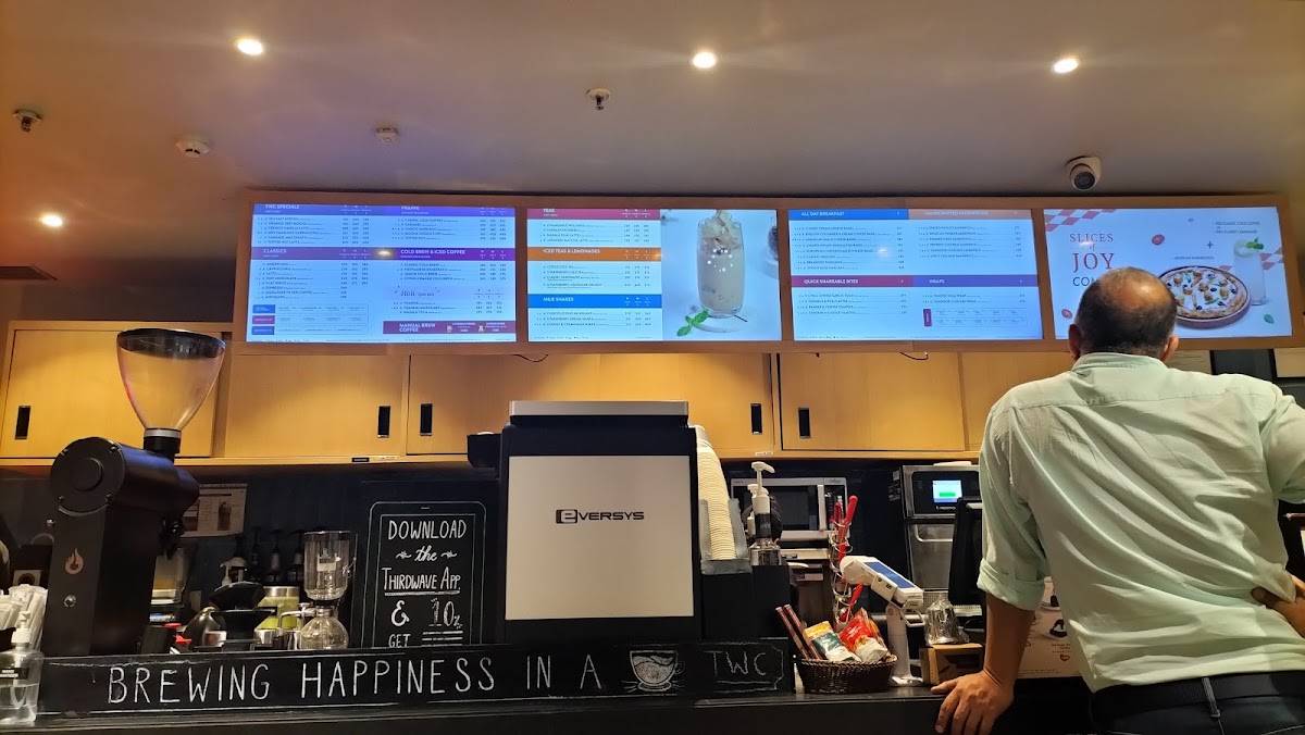 Third Wave Coffee menu