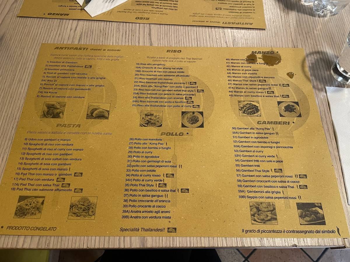 Menu di Time Out Ristocafè 