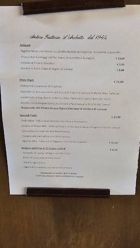 Menu di Trattoria L'Archetto 