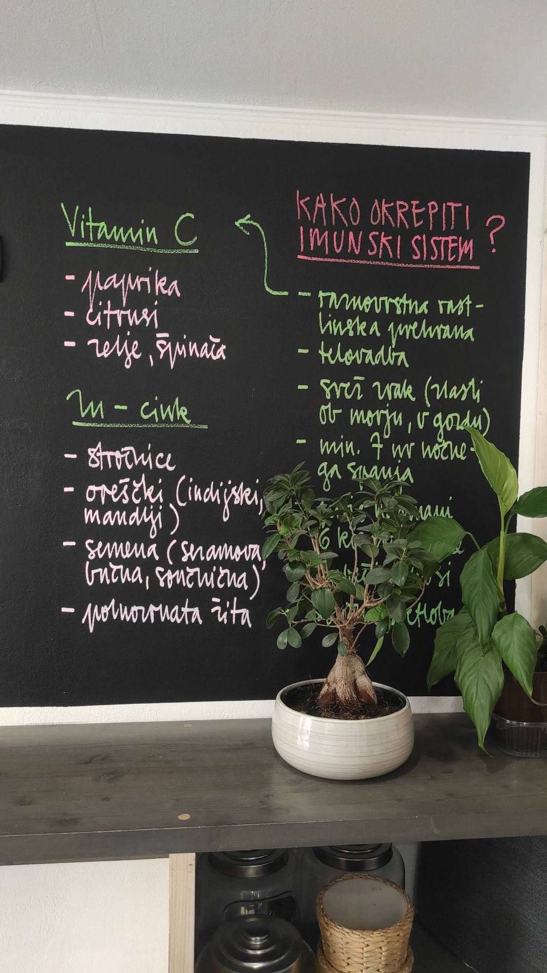 Menu de Trgovina in okrepčevalnica Avokado