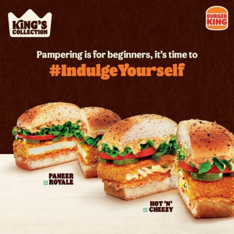 Burger King menu