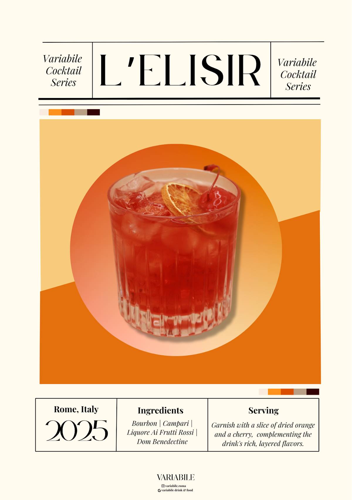 Menu di Variabile Drink & Food 