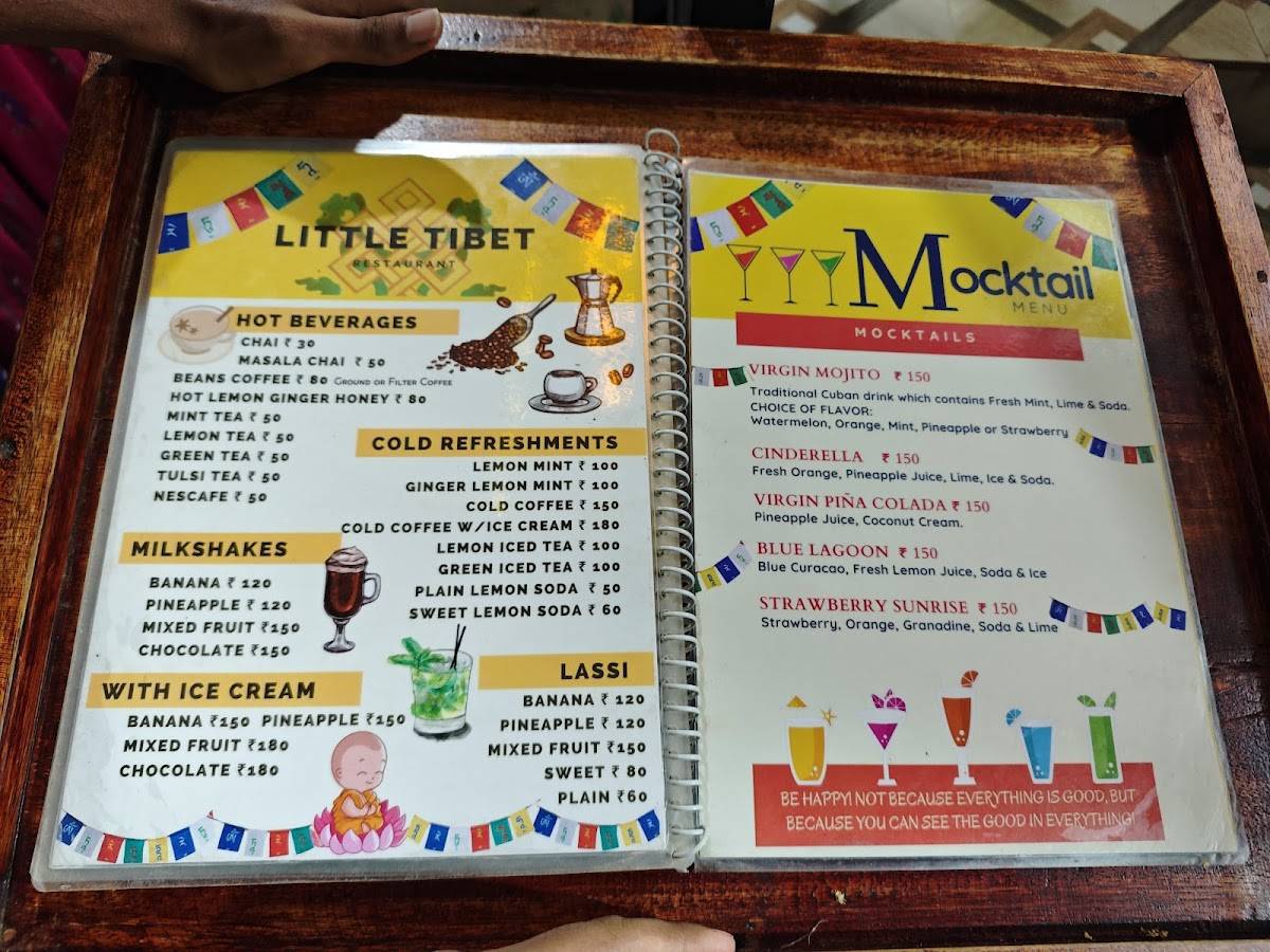 Little Tibet menu