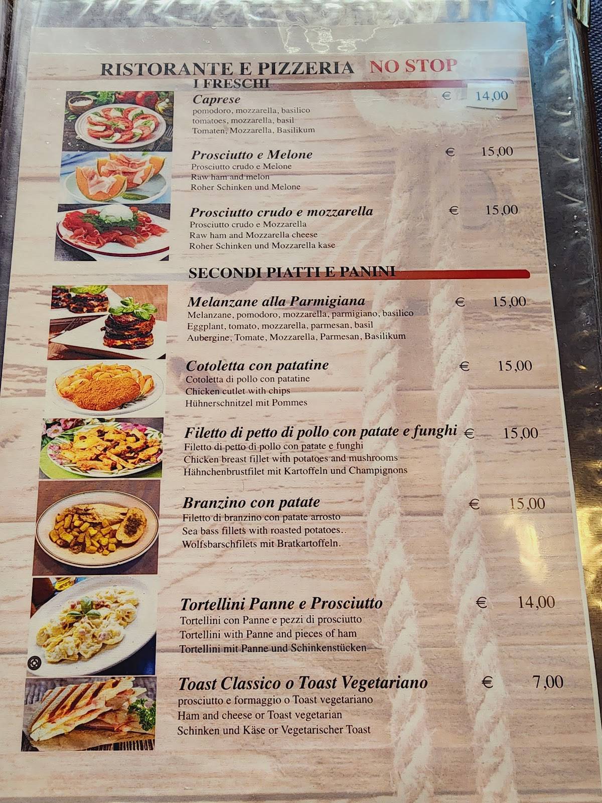 Menu di Café San Rocco 
