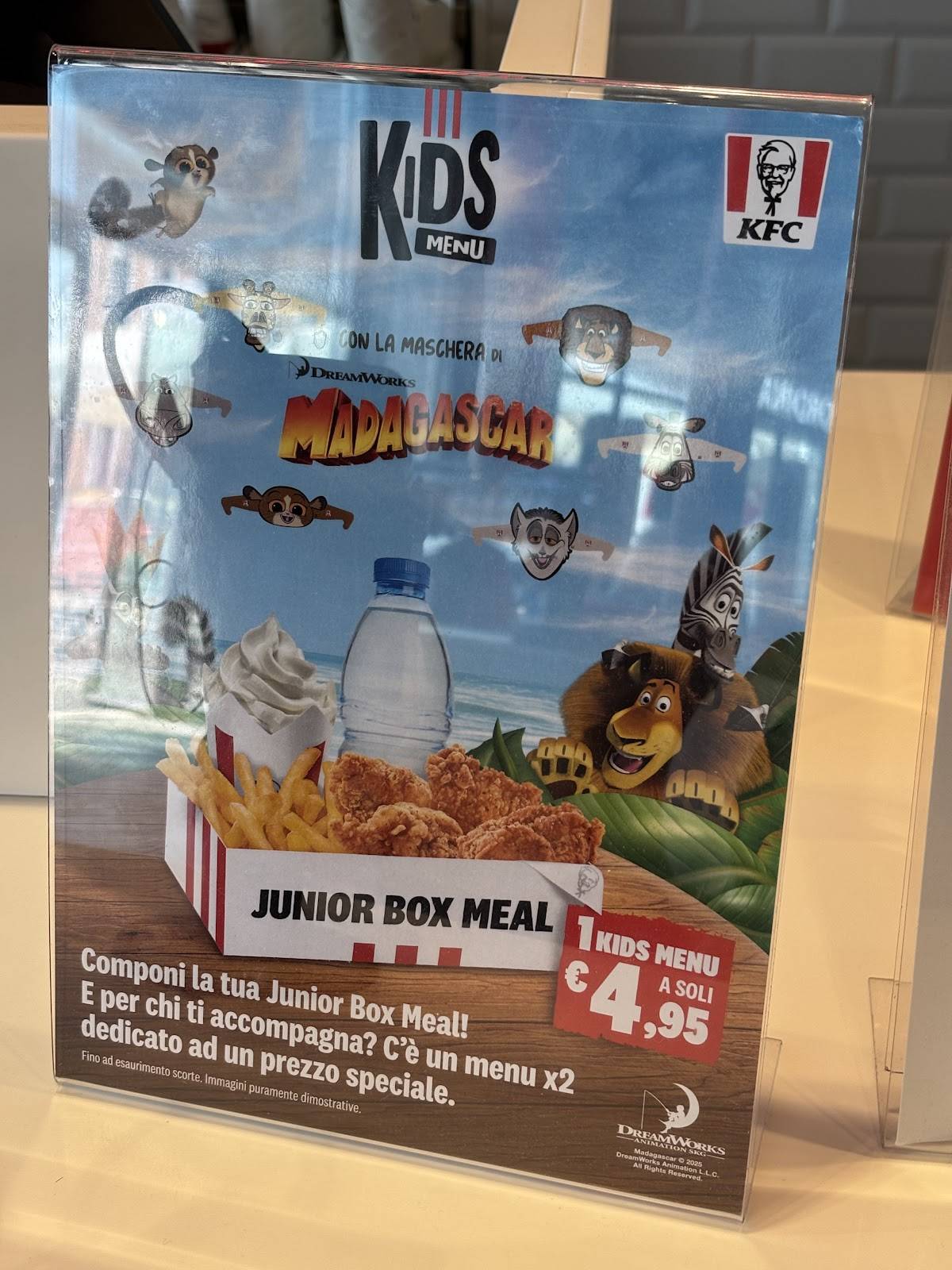 Menu di KFC 