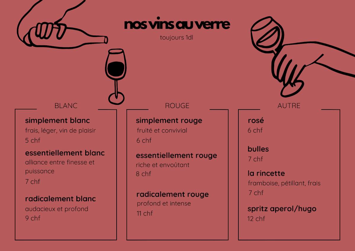 Menu di Vini Toscani - L'enoteca - bar à vin gourmand 