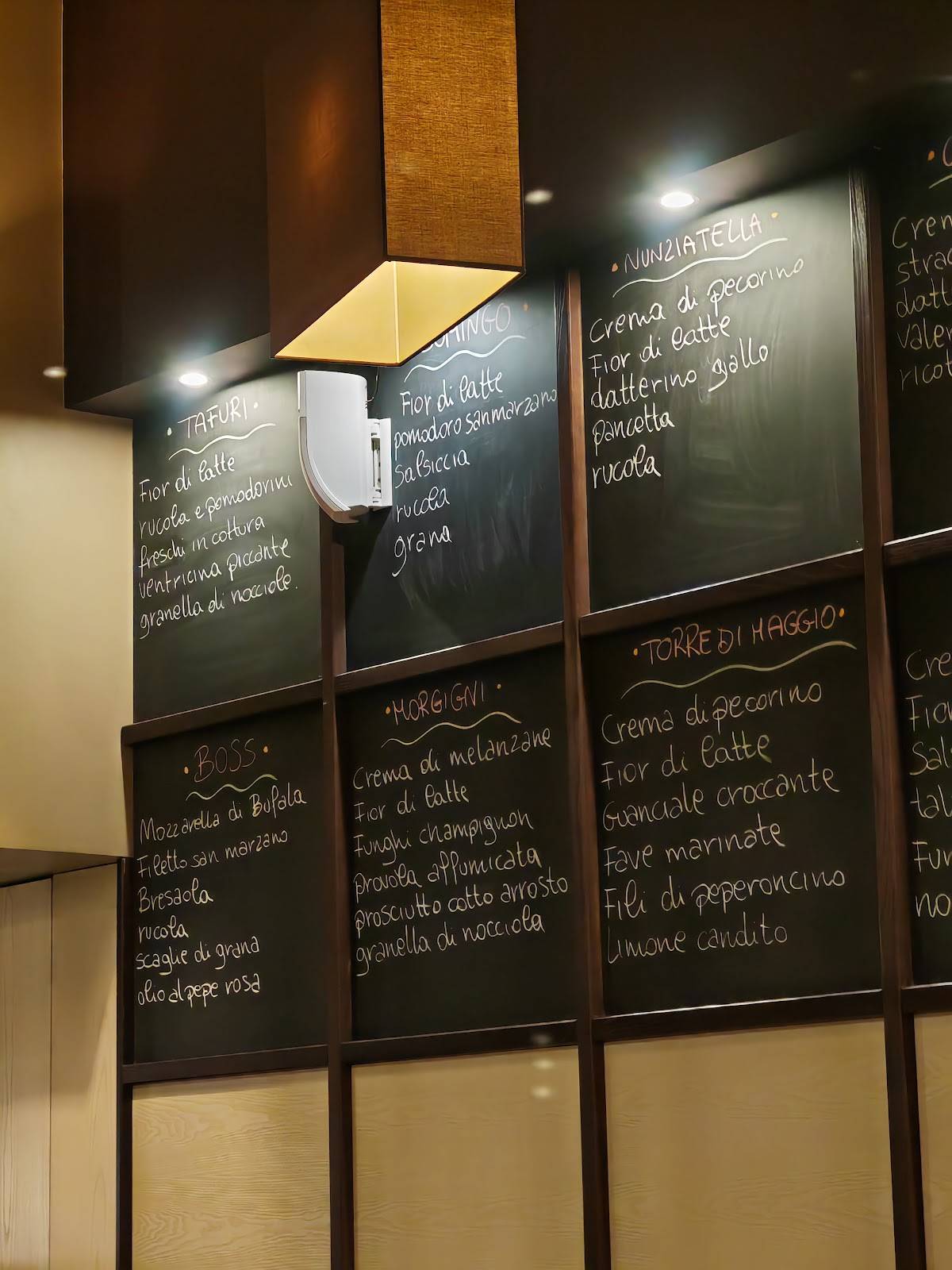 Menu di Virgo 