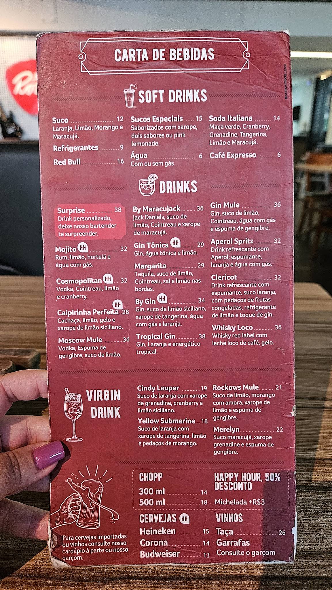 By Rock Steakhouse cardápio
