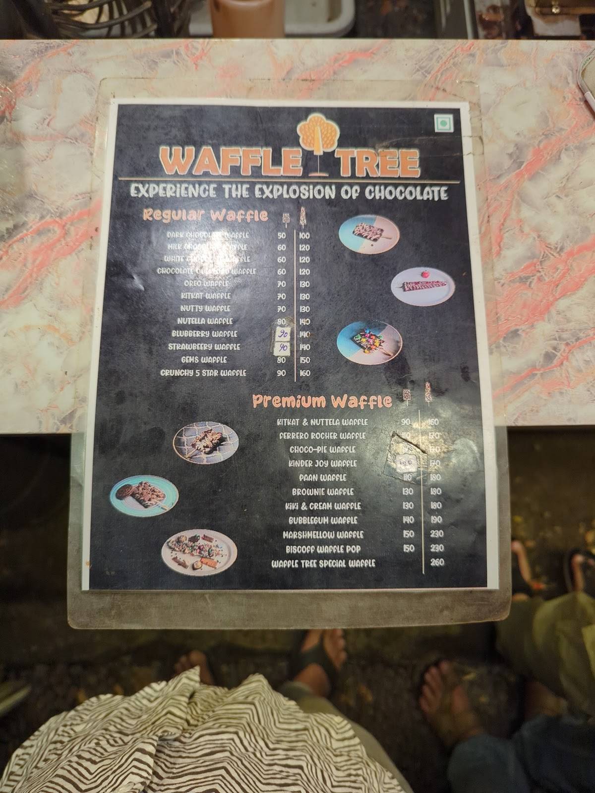 WAFFLE TREE menu