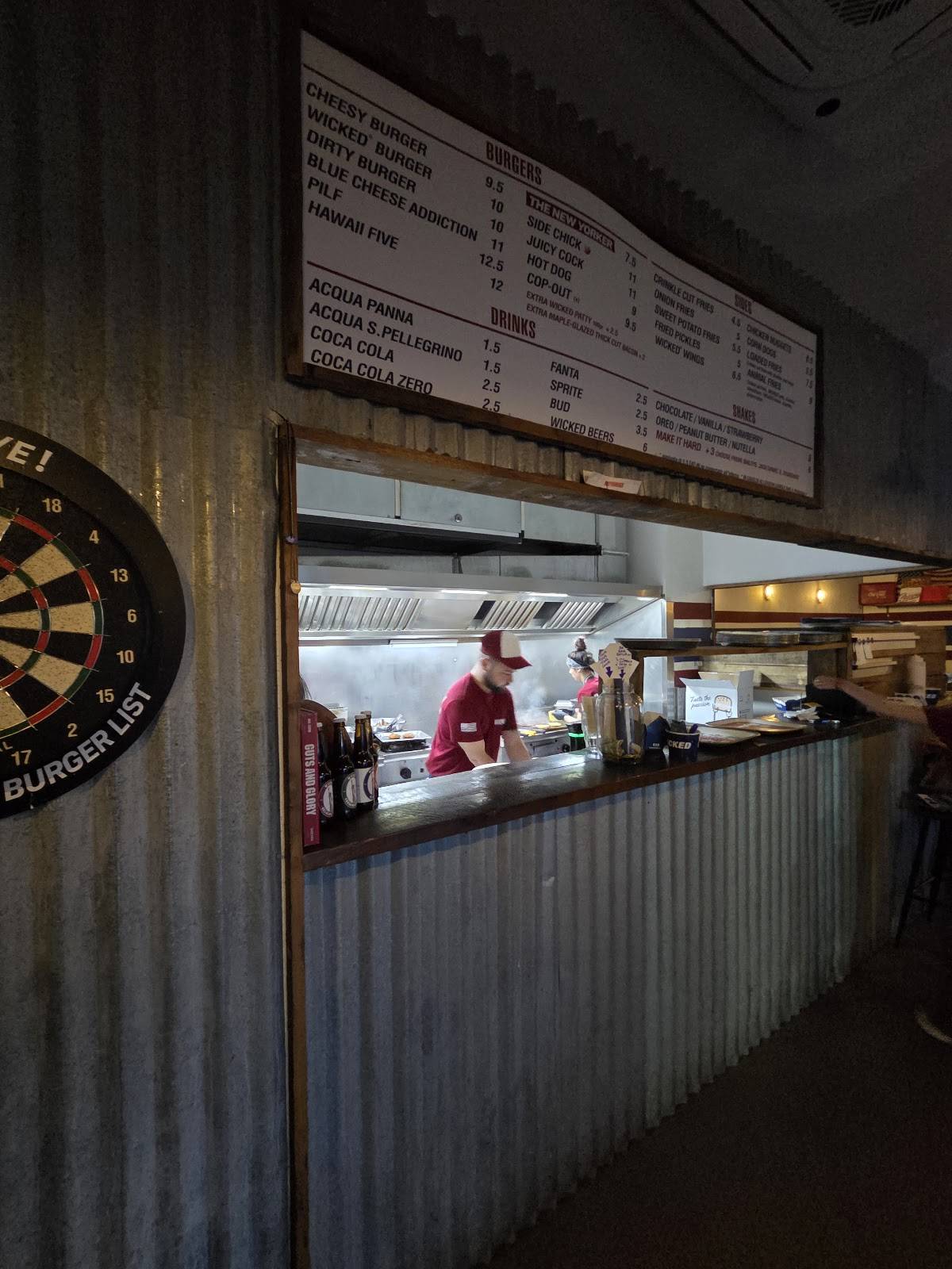 Menu di Wicked Aversa 
