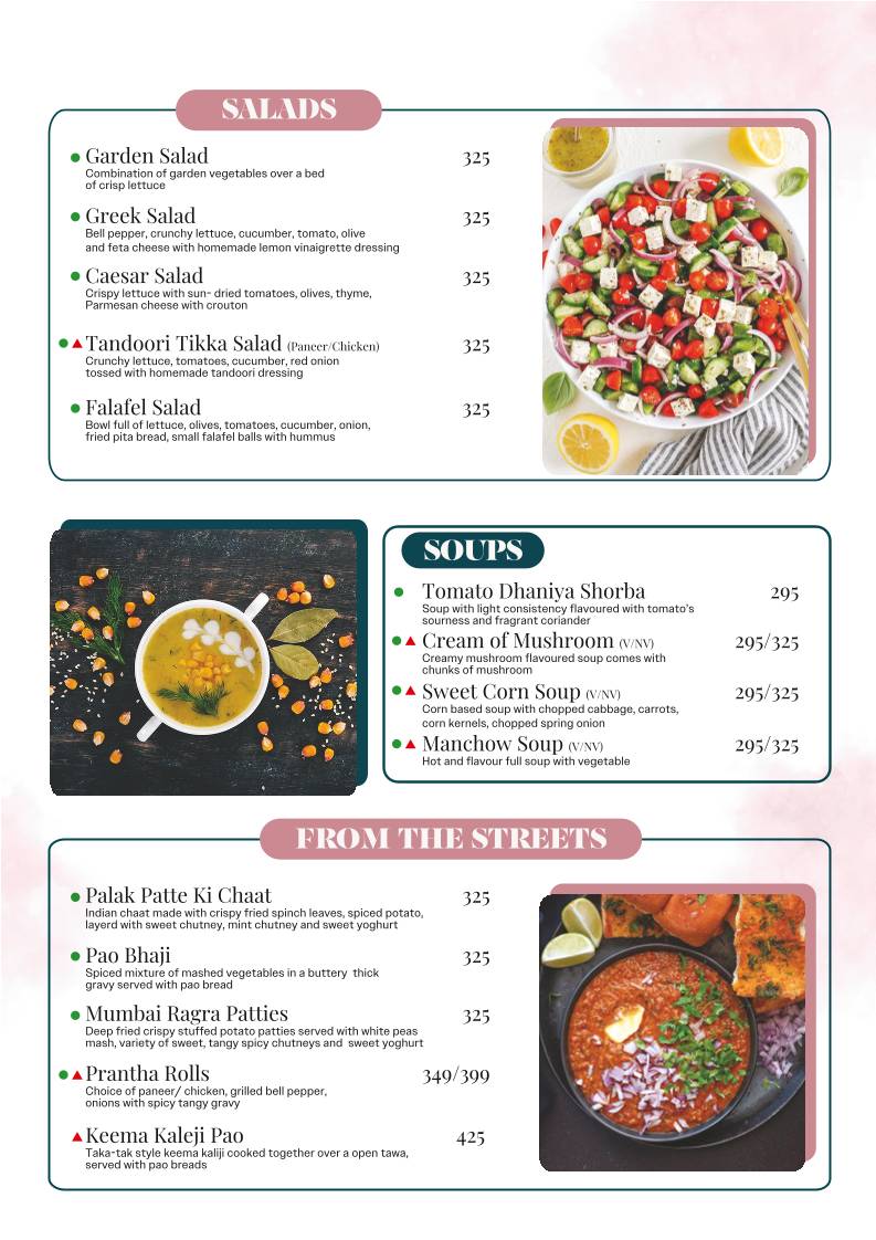 Yanny's Multi-cuisine Restaurant & Coffee House menu