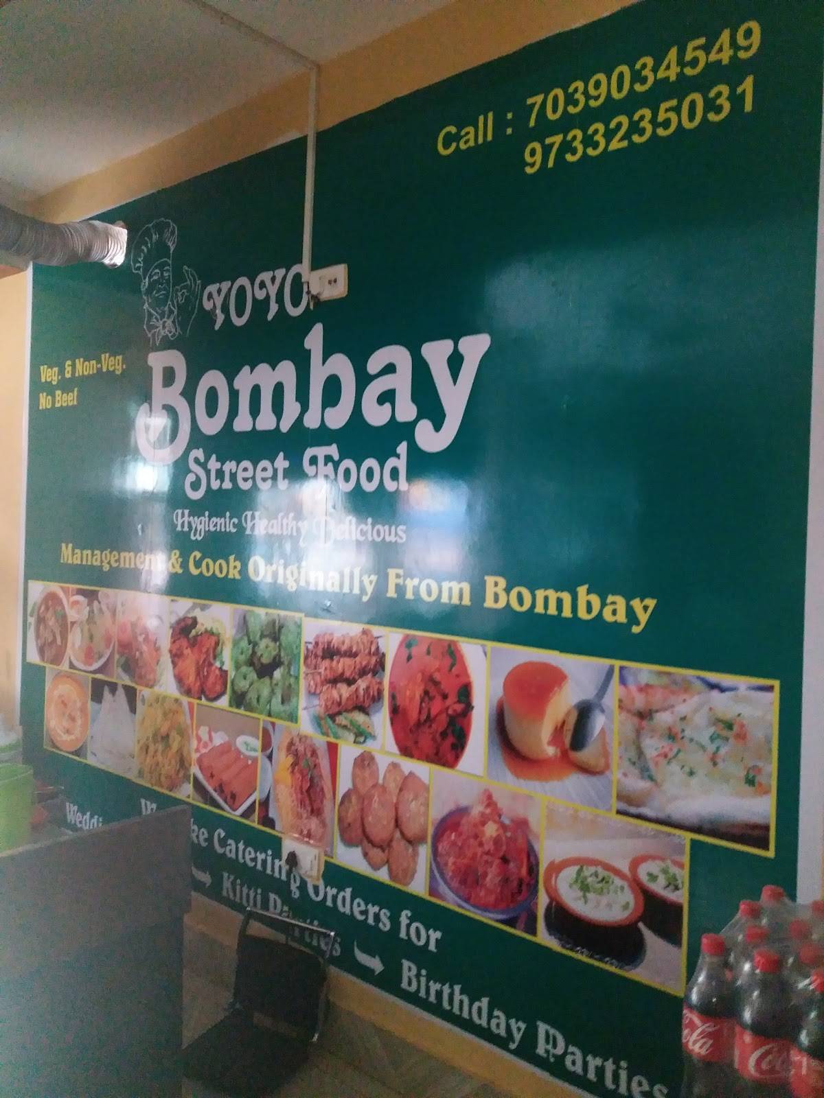 Yo Yo Triptis menu
