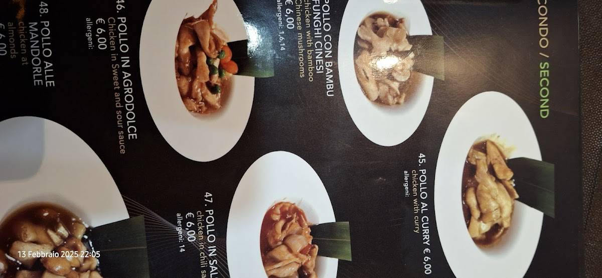 Menu di Yugo 