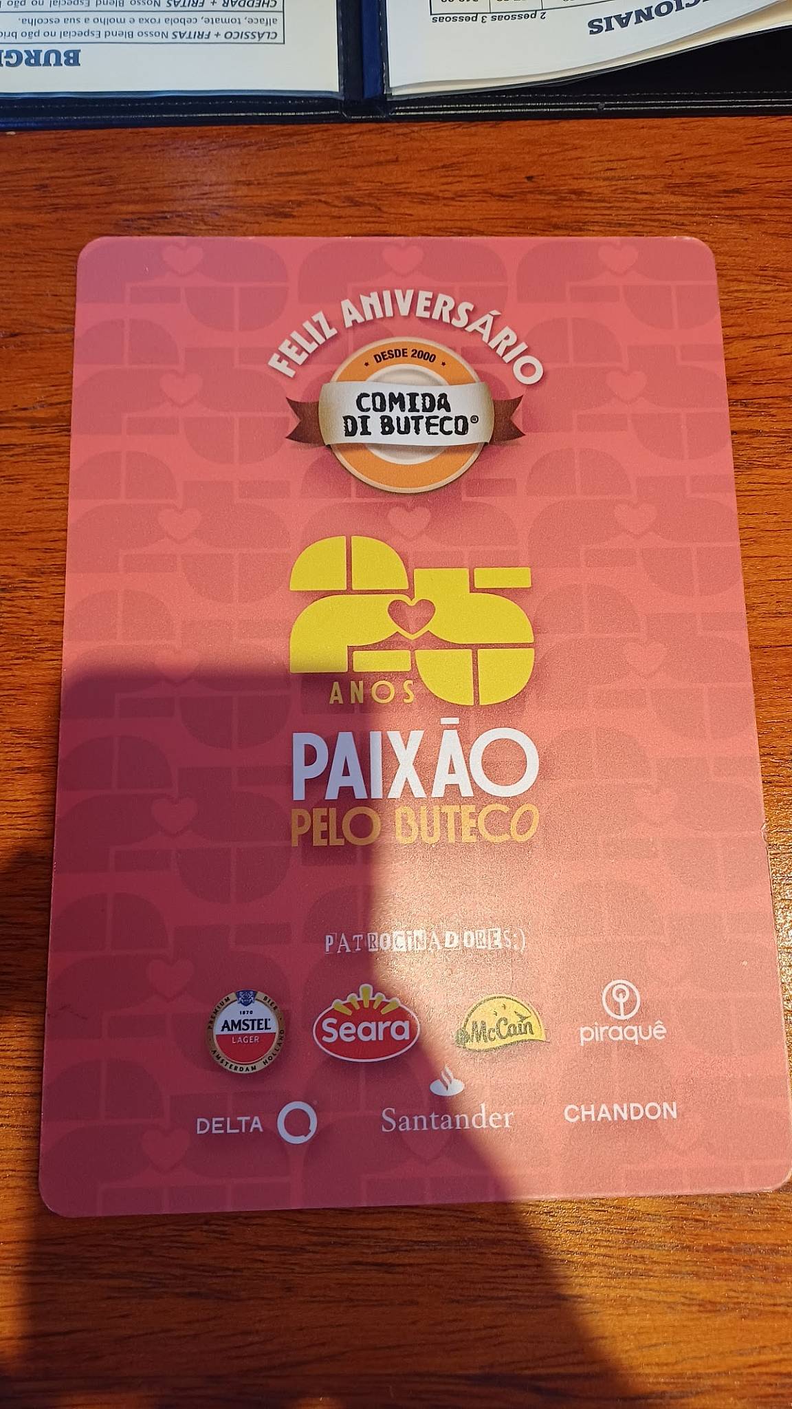 ZINHO BIER cardápio