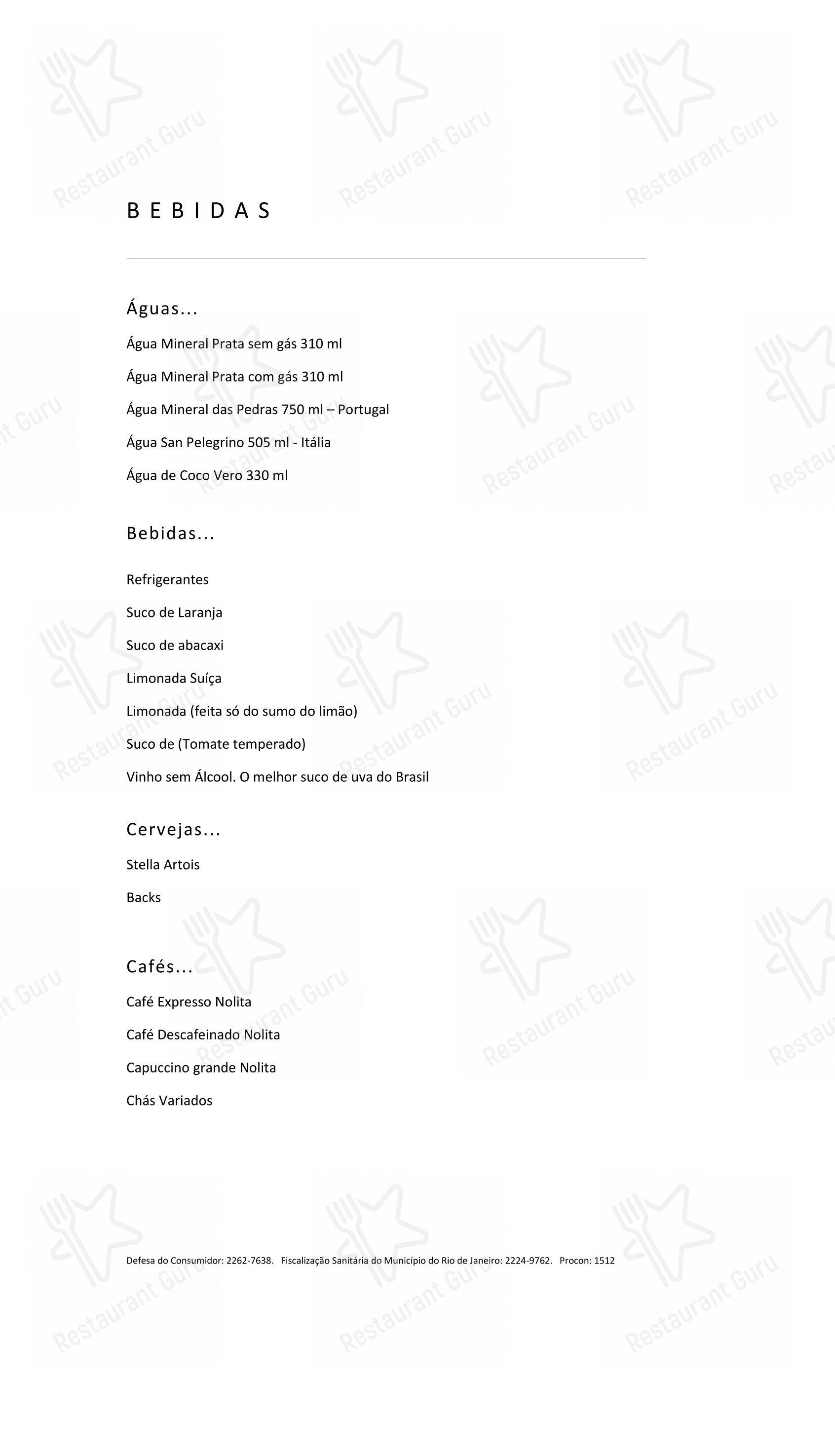 Giuseppe Italiano - Menu