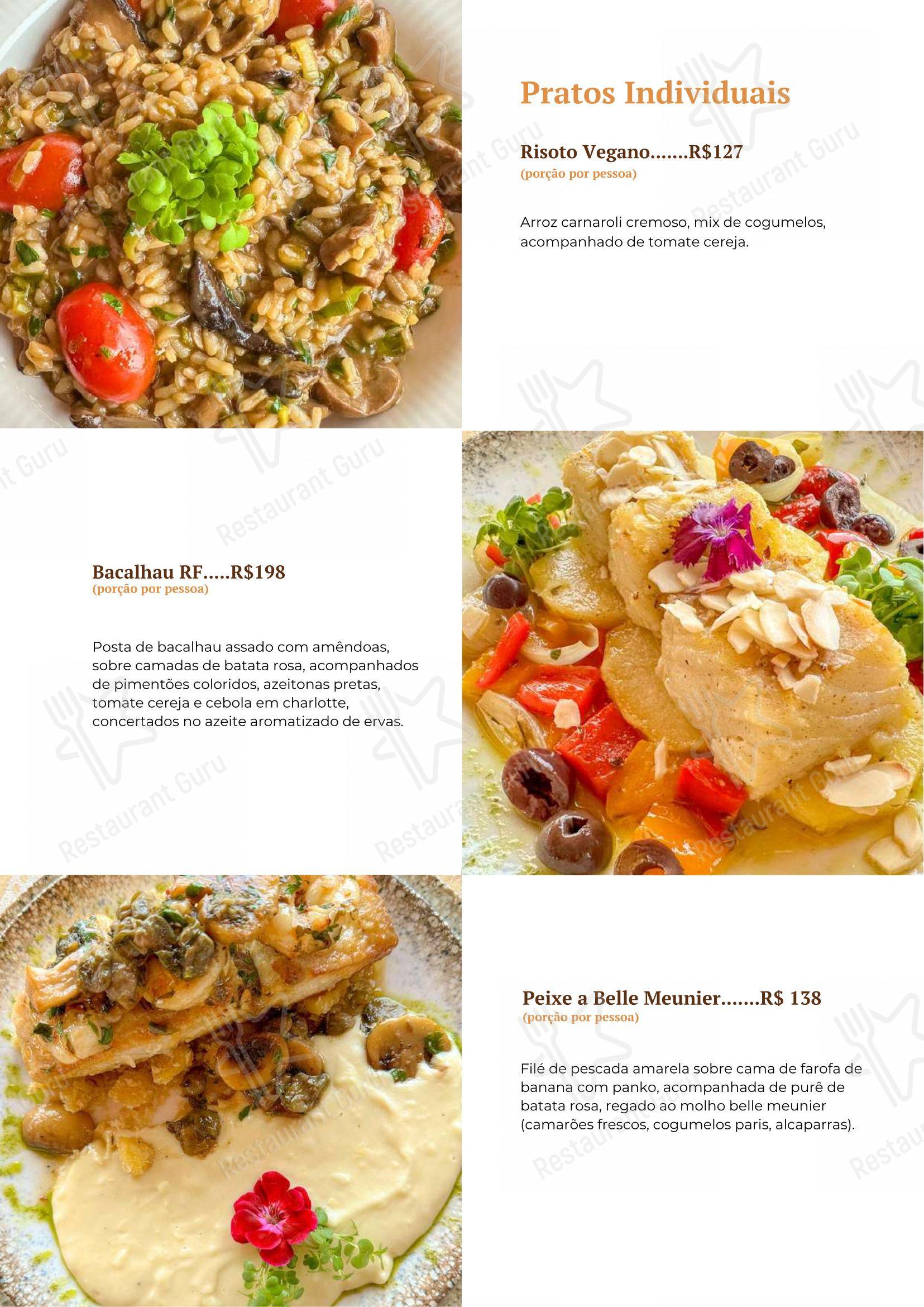 Menu para Restaurante Giratório RF Vision restaurante