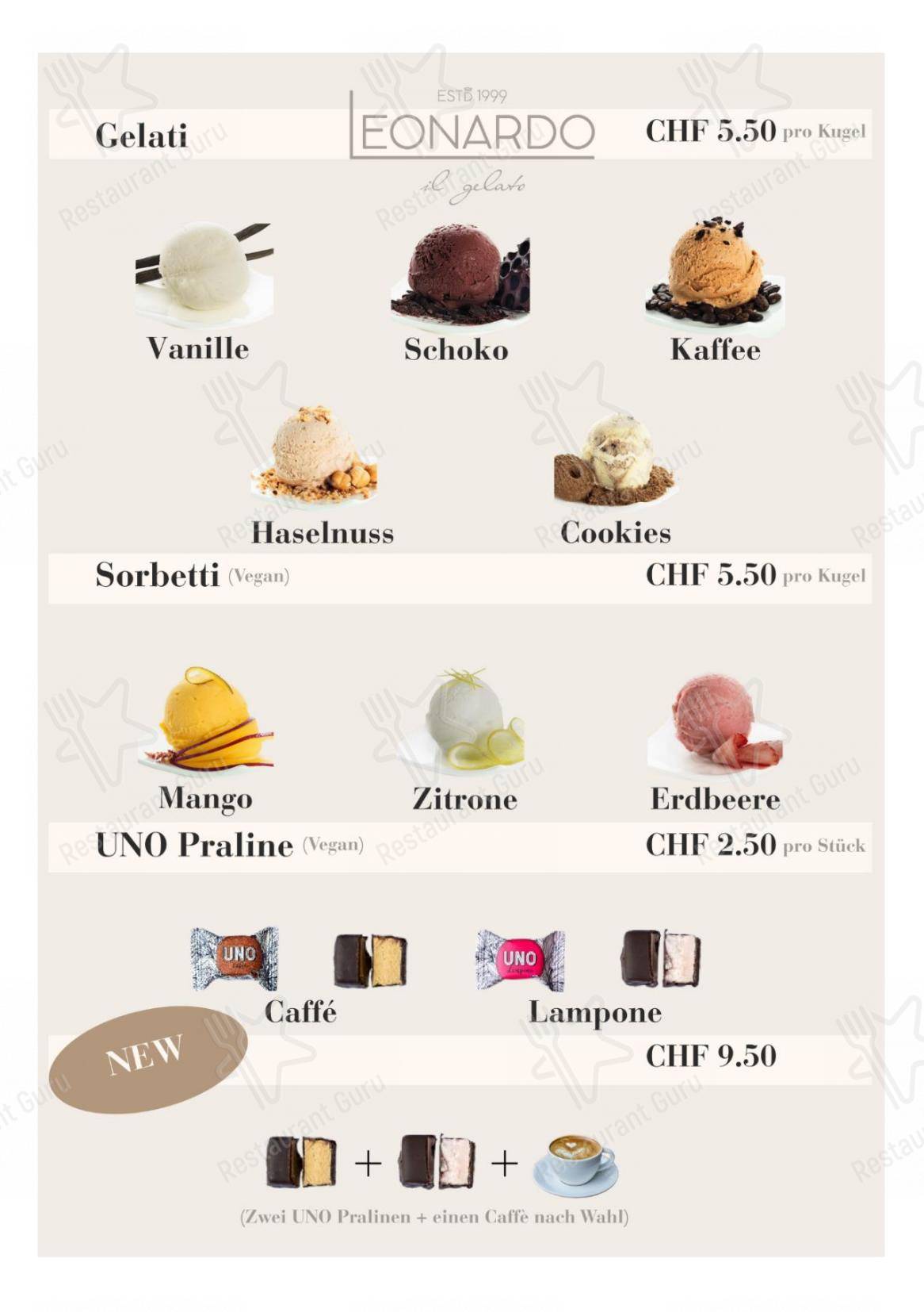 Menu pour Hummerbar - Menu bar