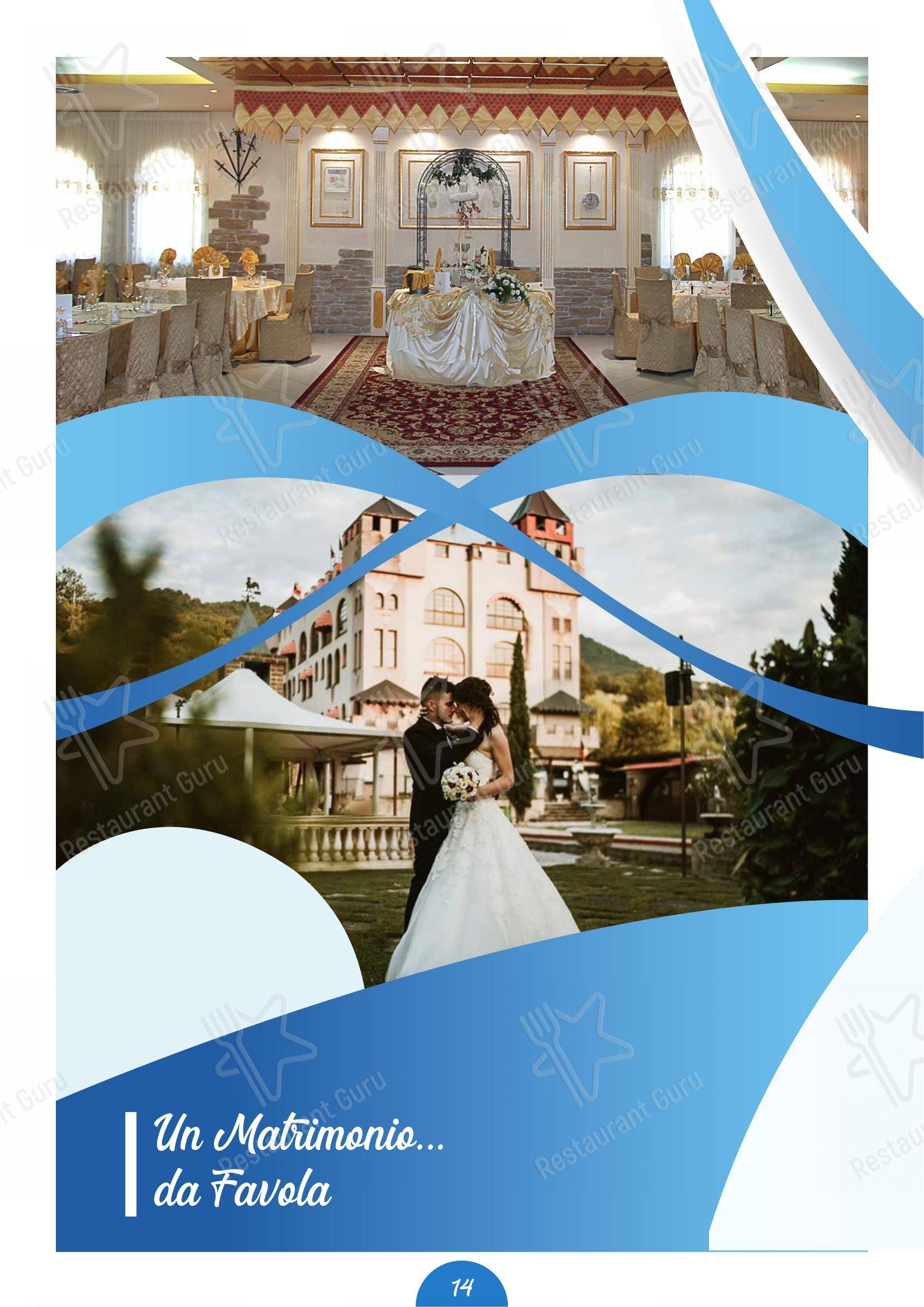 Menu di Il Castello di Perano - Menu