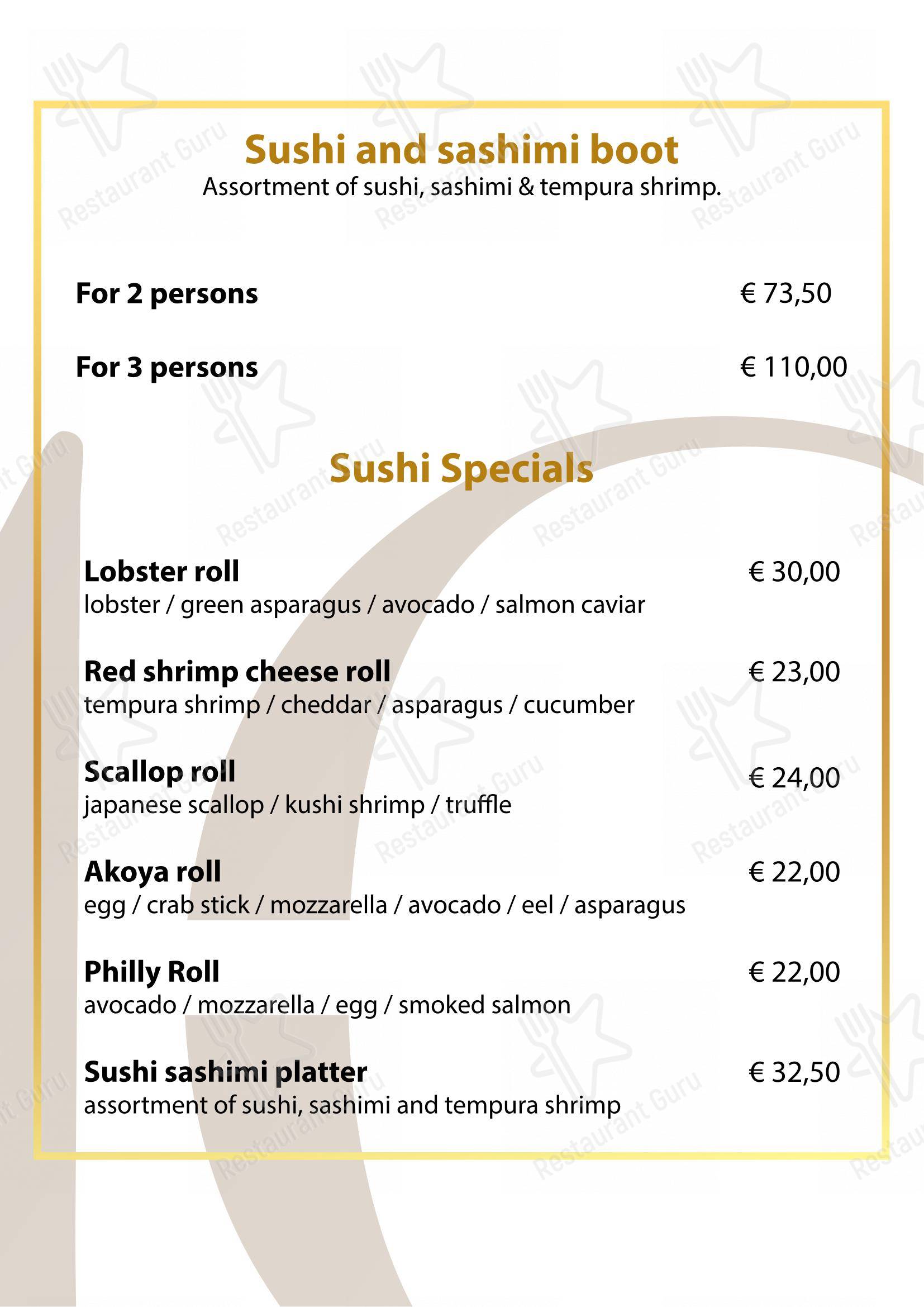 Menu pour Mood Bar & Kitchen - Крафт меню