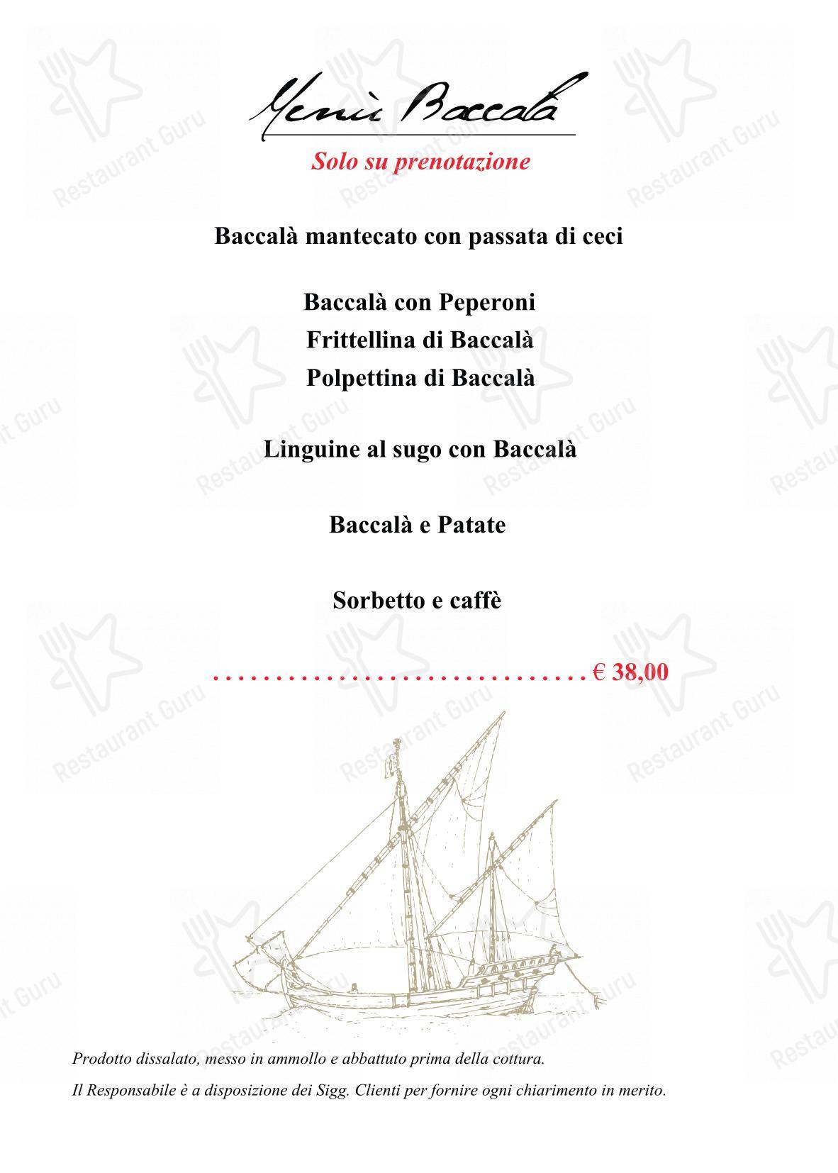 Menu di PiPè - Menu