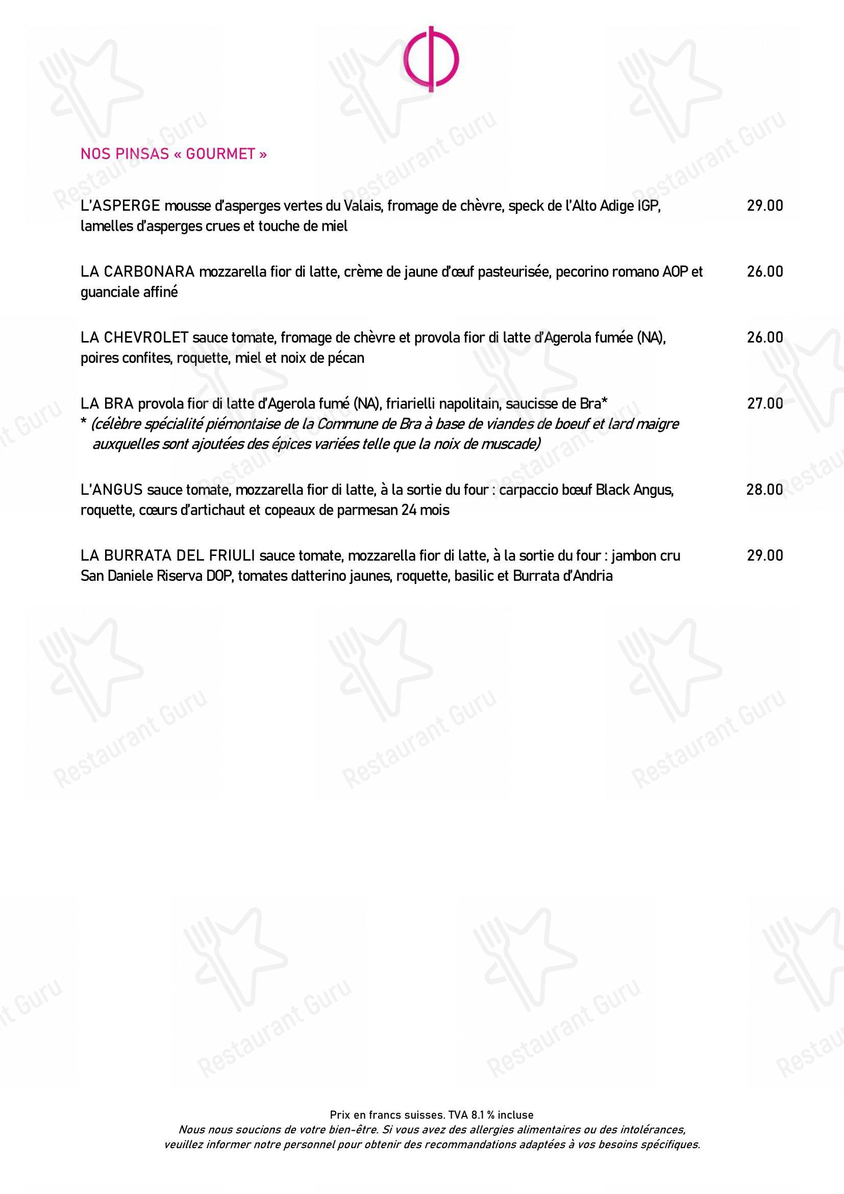 Детское per Restaurant Opéra Sion ristorante