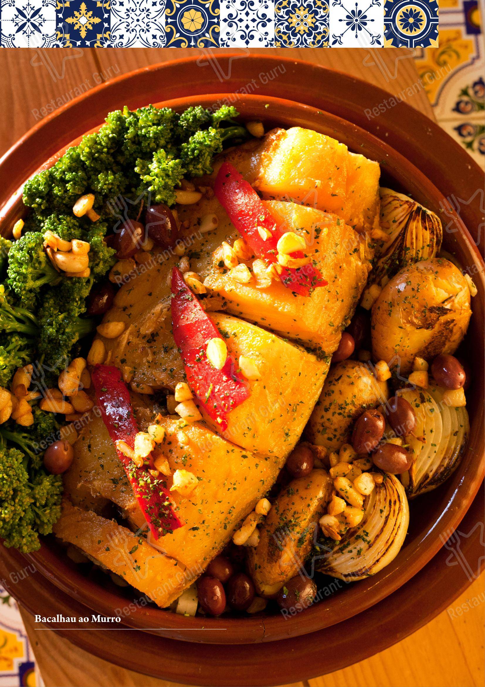 Restaurante Bacalhau, Vinho e Cia em São Paulo - Menu bar