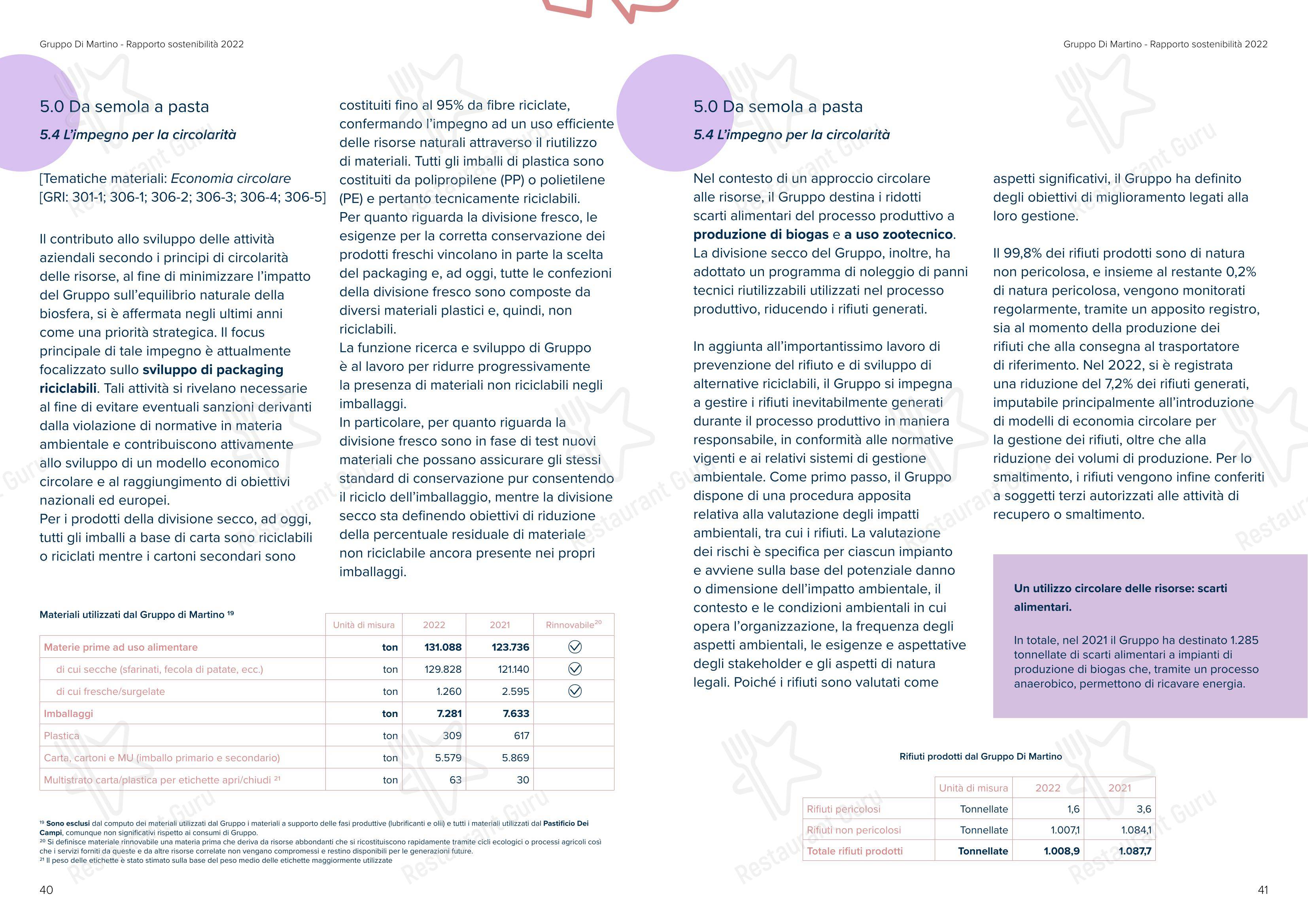 Menu per Sea Front Di Martino Pasta Bar in Napoli