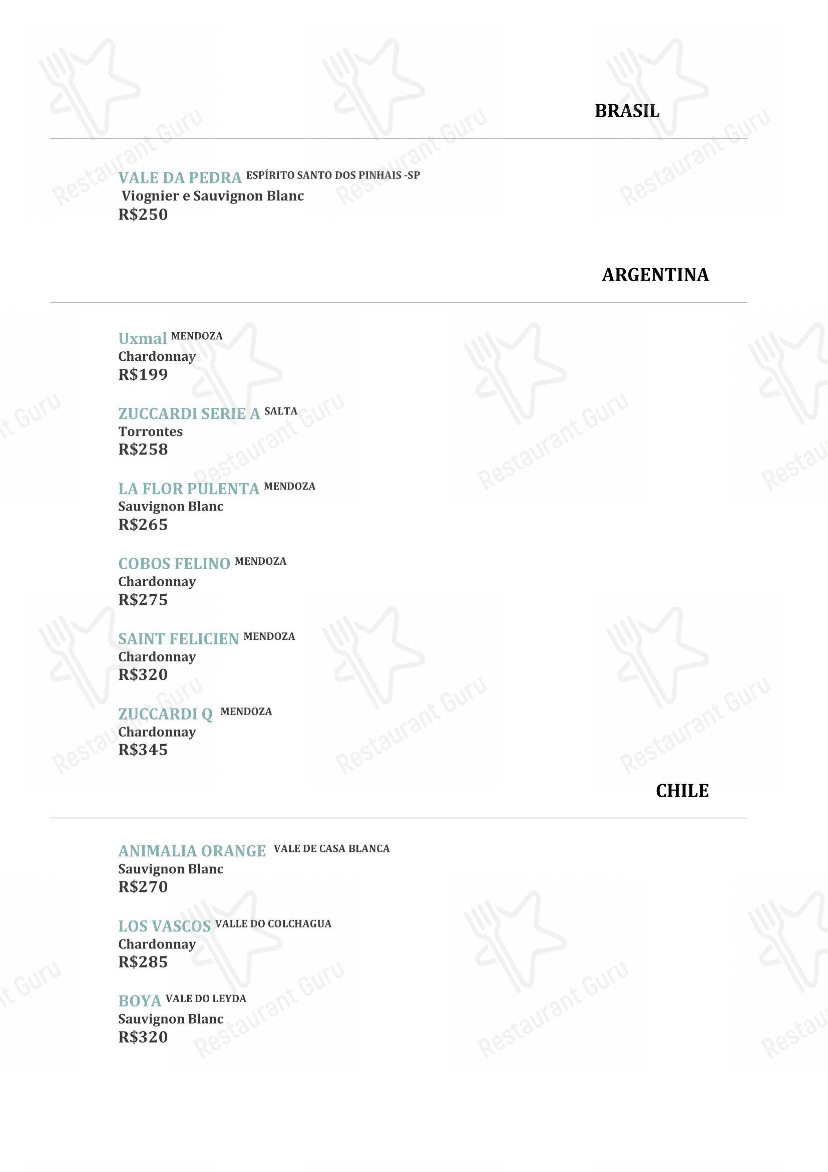 Основное меню para Tanit Culinária Espanhola em São Paulo