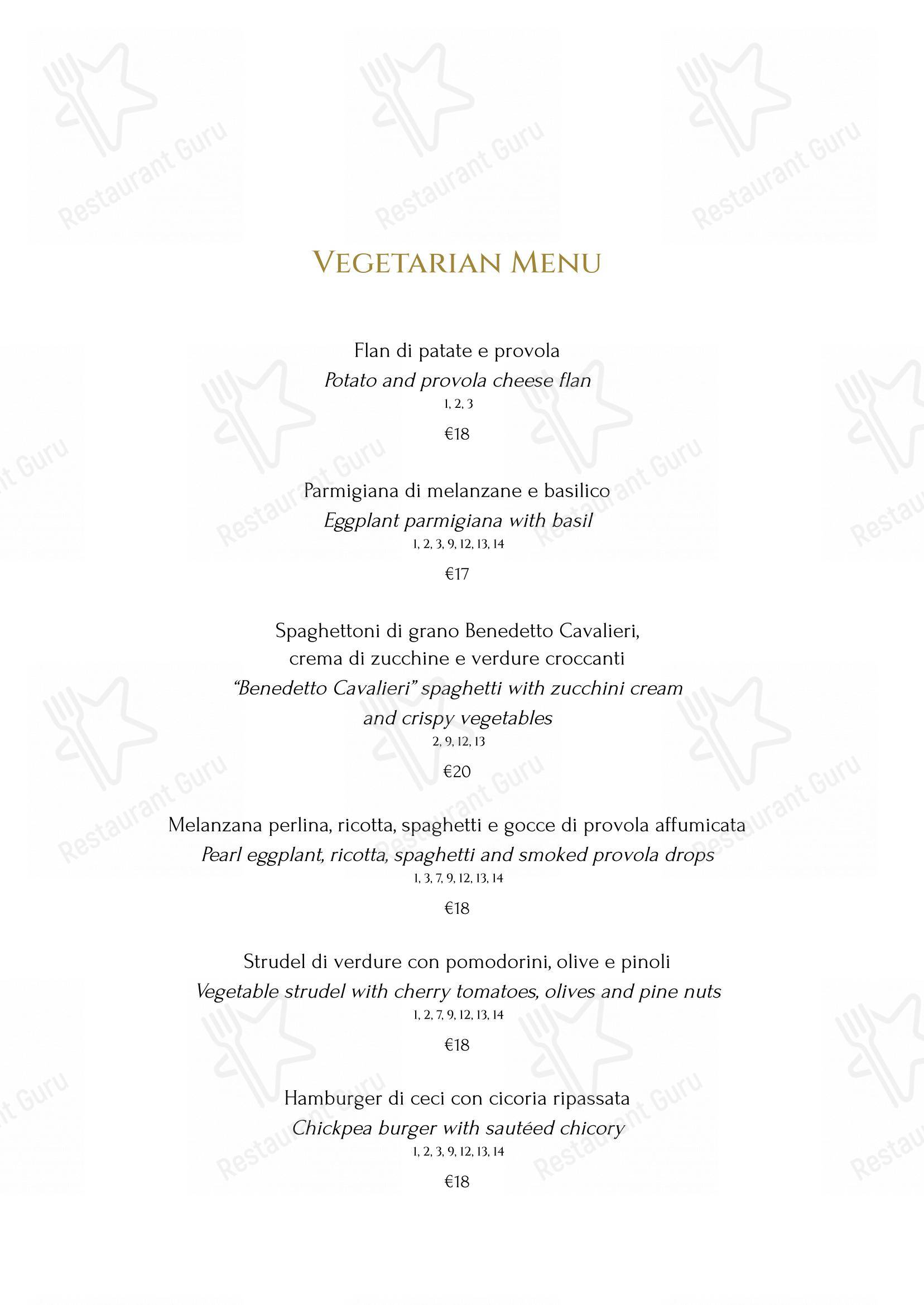 Menu per Terrazza Monti - Restaurant & Lounge Bar ristorante