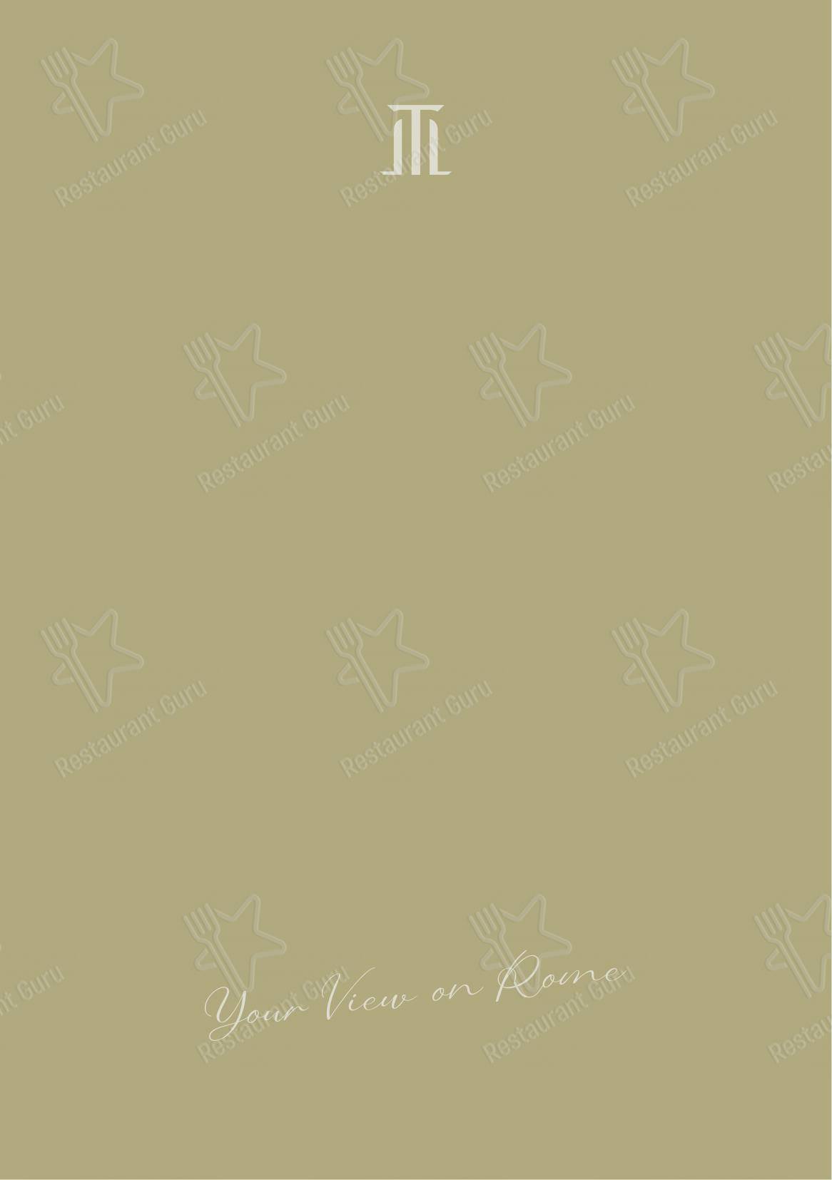 Ночное меню per Terrazza Monti - Restaurant & Lounge Bar ristorante