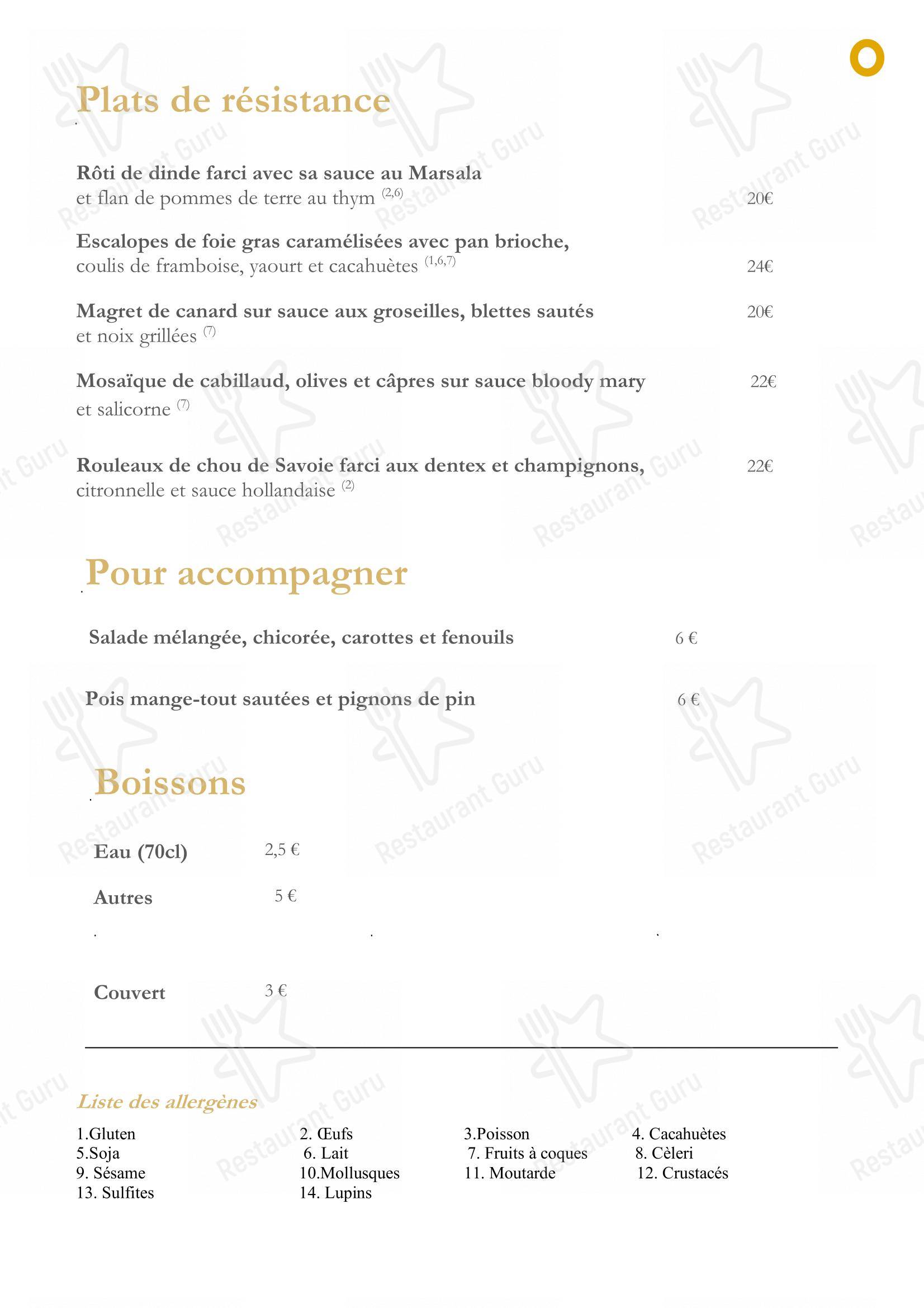 Menu di Ristorante Angiol D'or - Детское