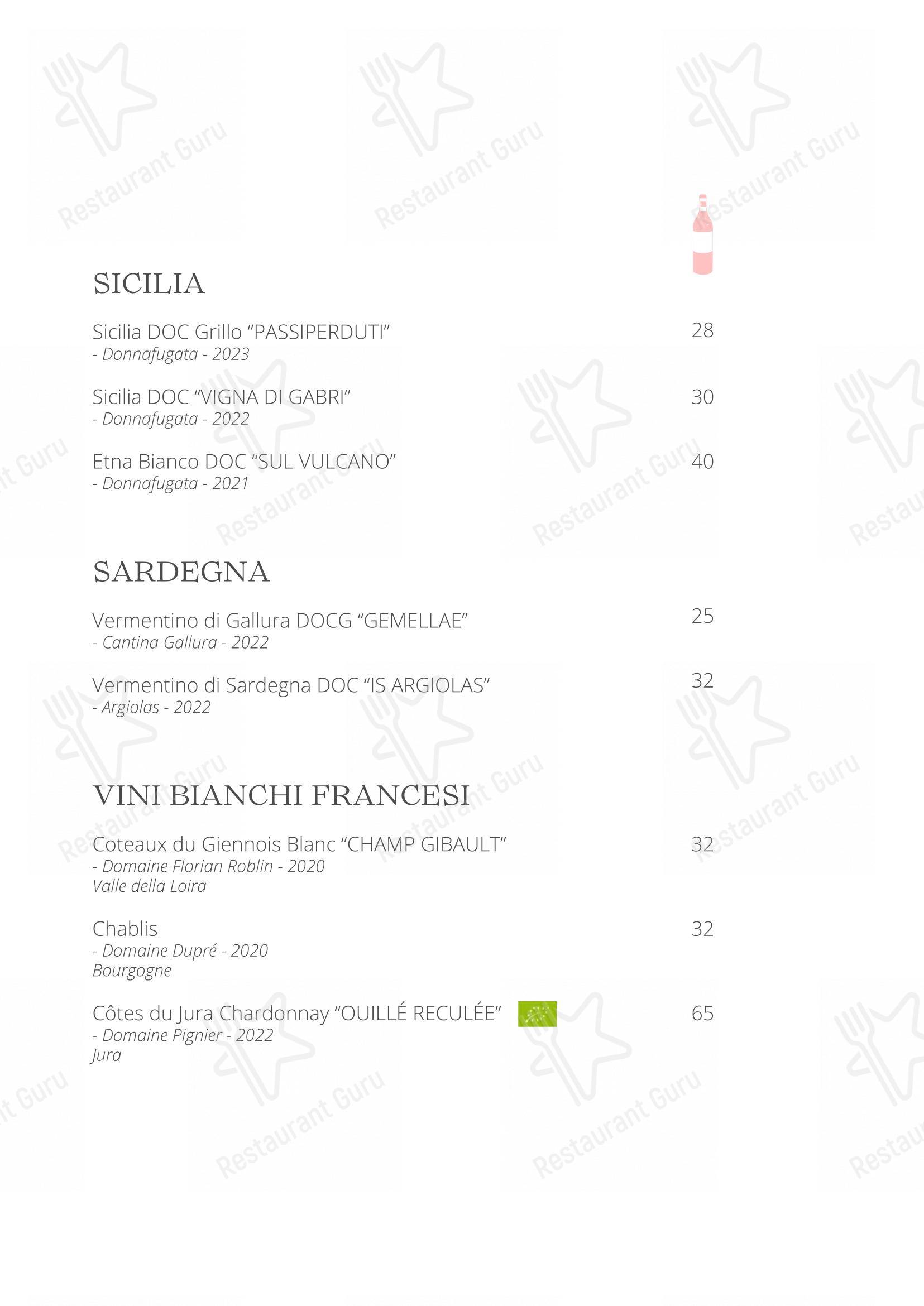 Menu bar per Ristorante Bar Lario in Como