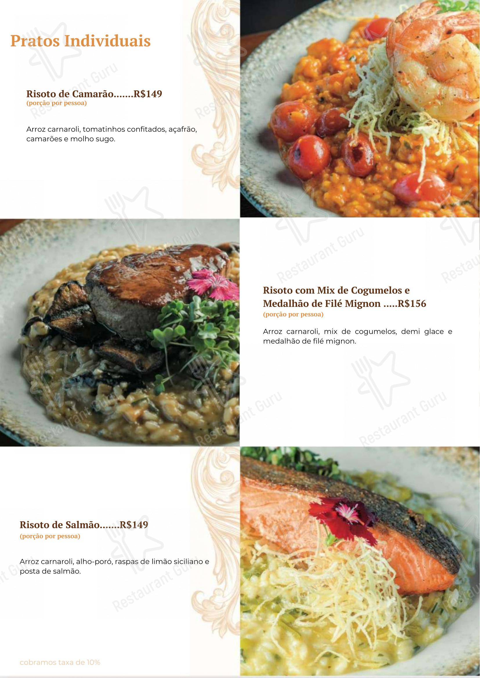 Menu para Restaurante Giratório RF Vision em Gramado