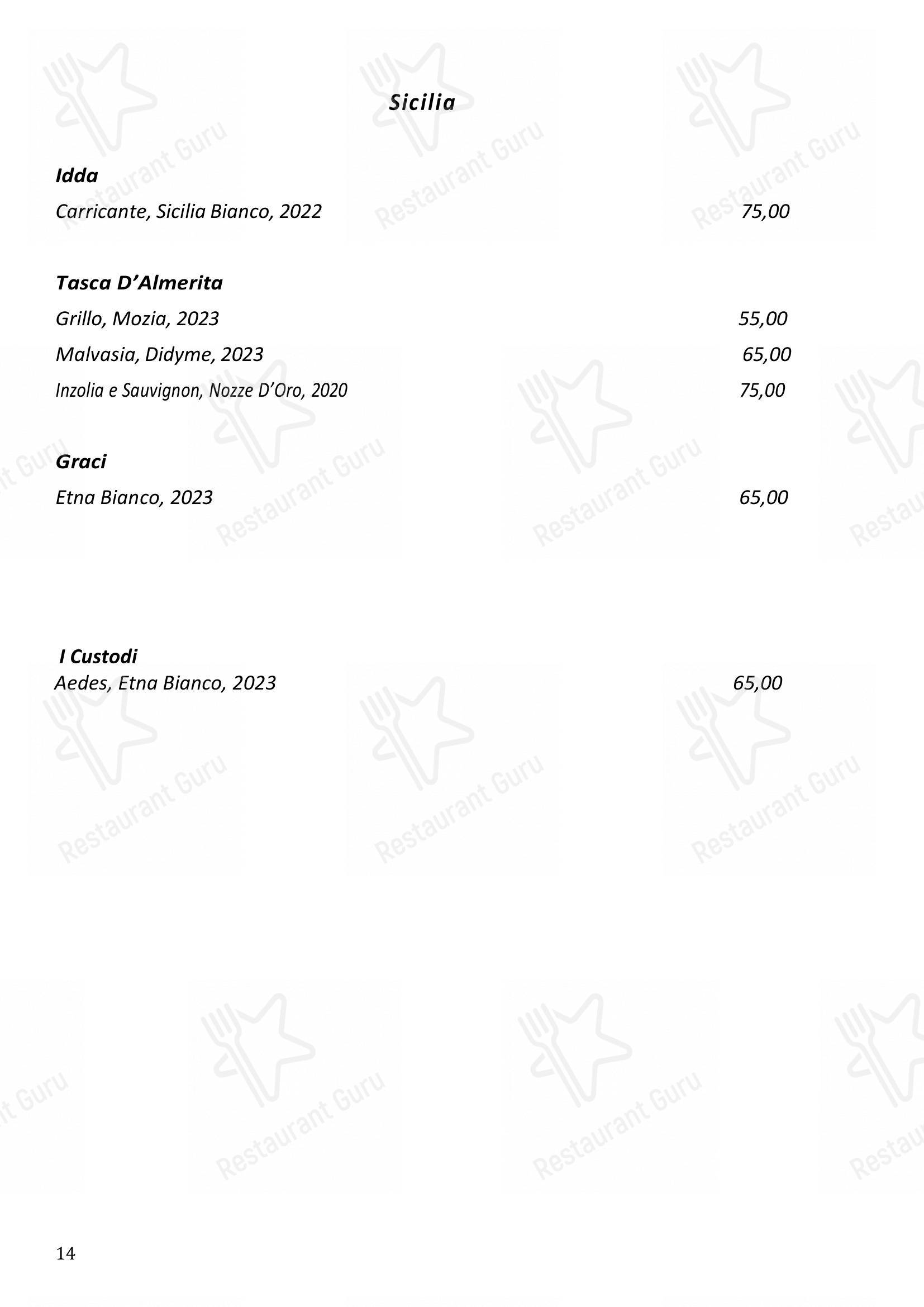 Menu di Casa Mariantonia - 菜单