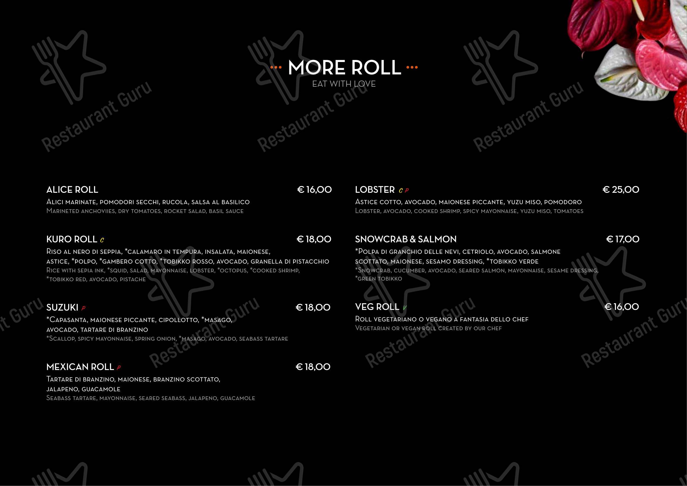 Legami Sushi & More ROMA in Roma - Menu