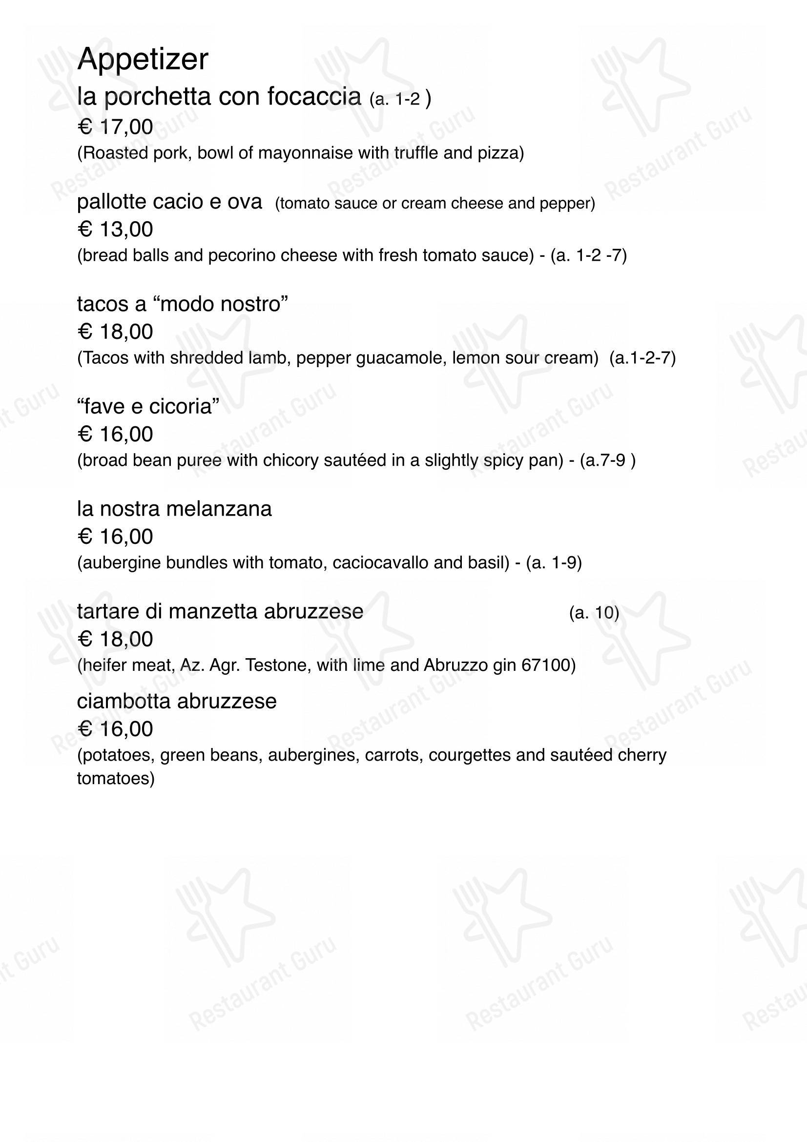 Детское per Mezzolitro • vini e cucina Ristorante abruzzese in Rho