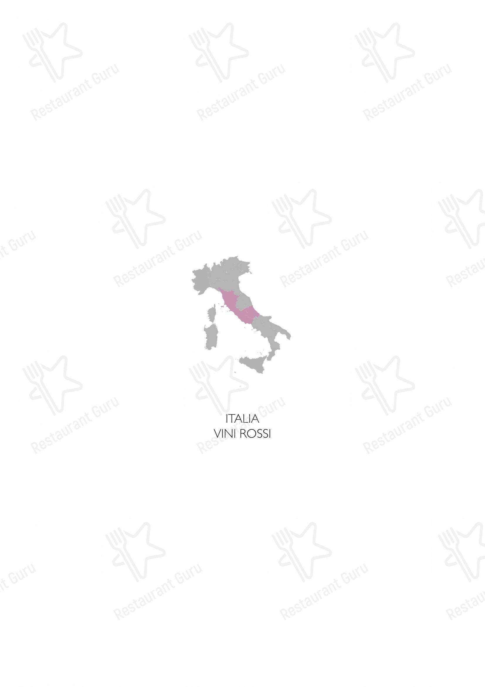 Nojo in Roma - Menu bar
