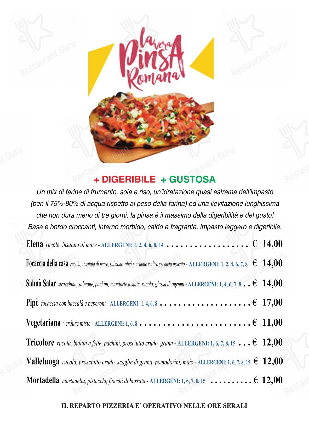 PiPè in Pescara - Menu